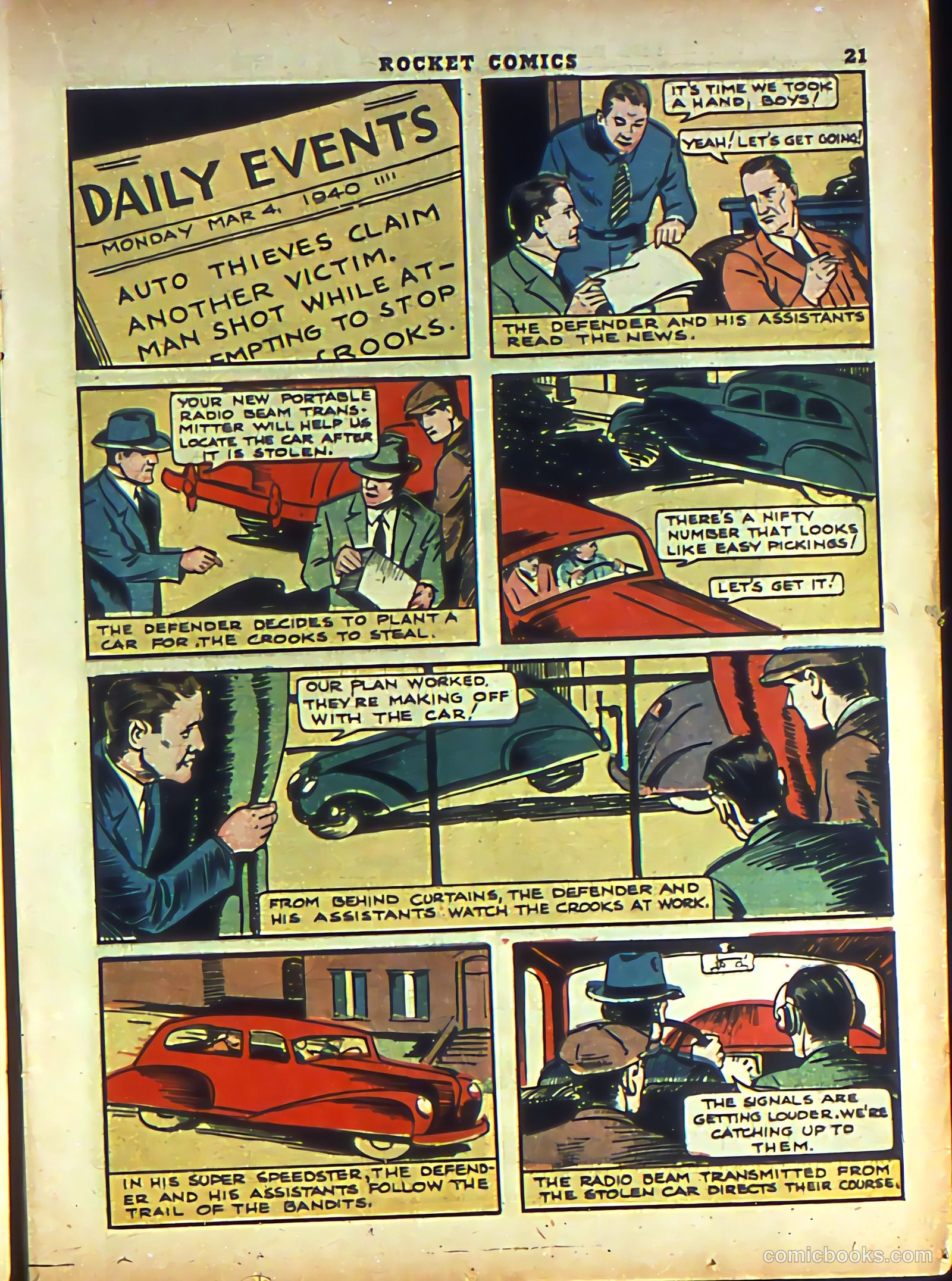 Rocket Comics #3 — page 23 of 68