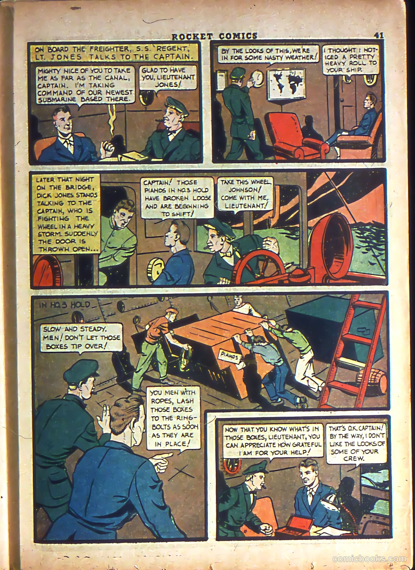 Rocket Comics #3 — page 43 of 68