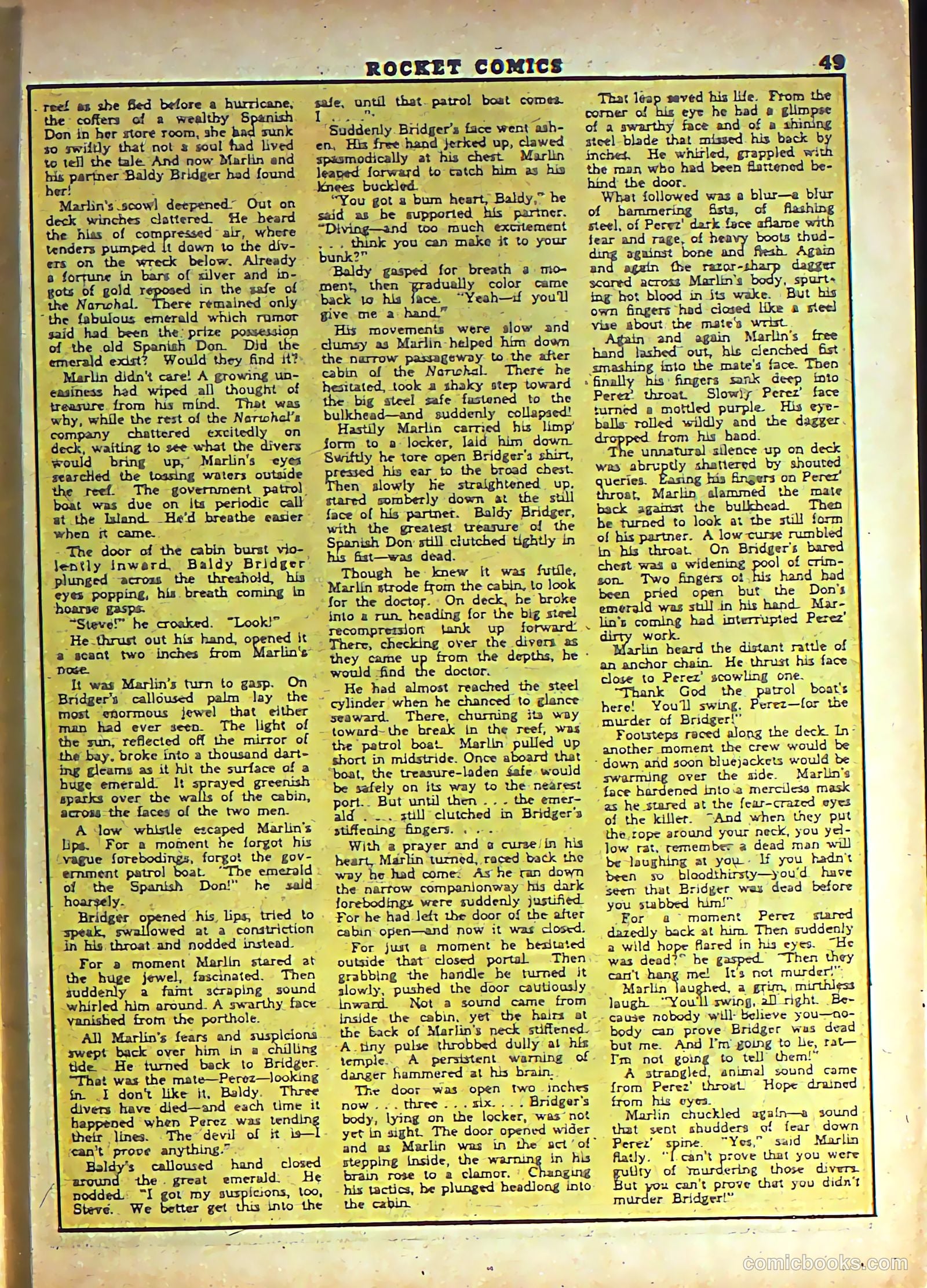 Rocket Comics #3 — page 51 of 68