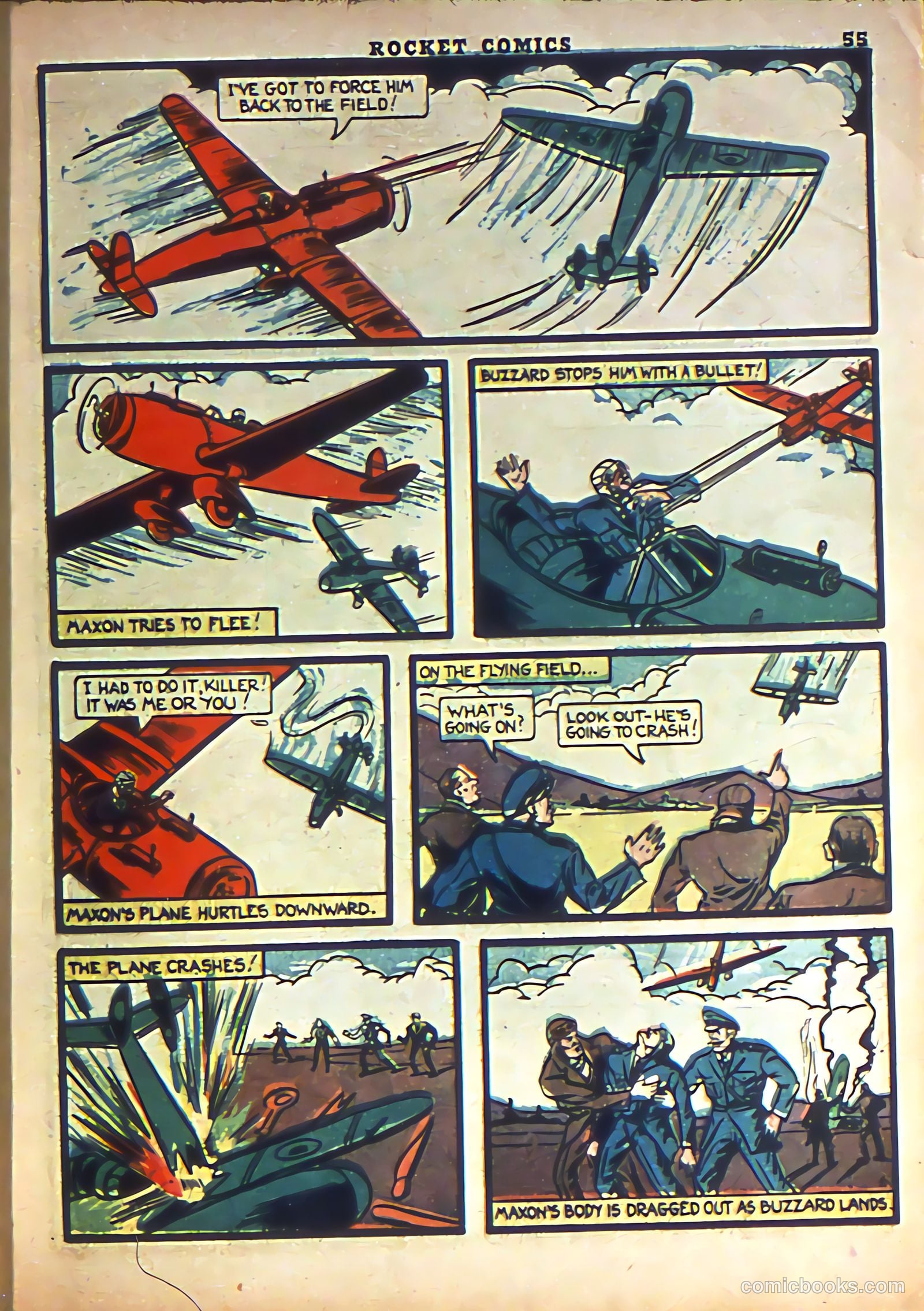 Rocket Comics #3 — page 57 of 68