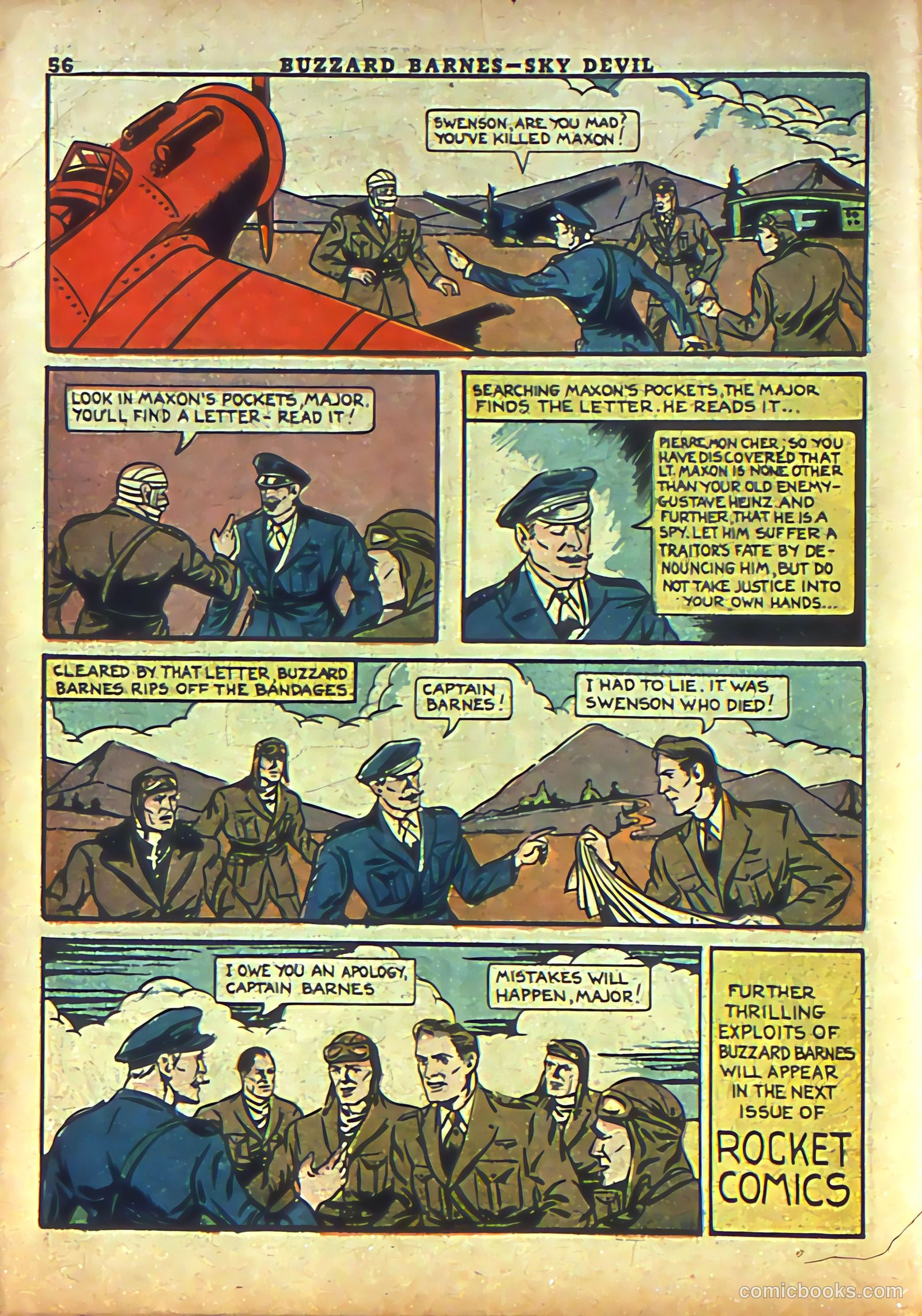 Rocket Comics #3 — page 58 of 68