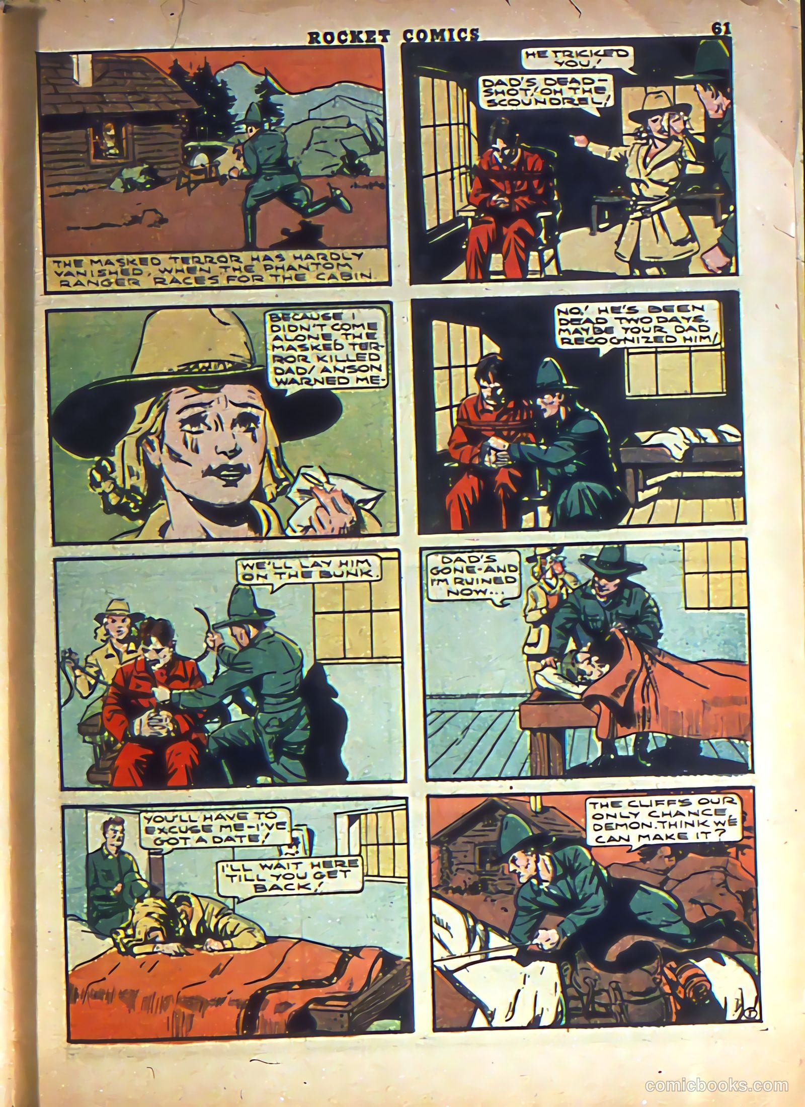 Rocket Comics #3 — page 63 of 68