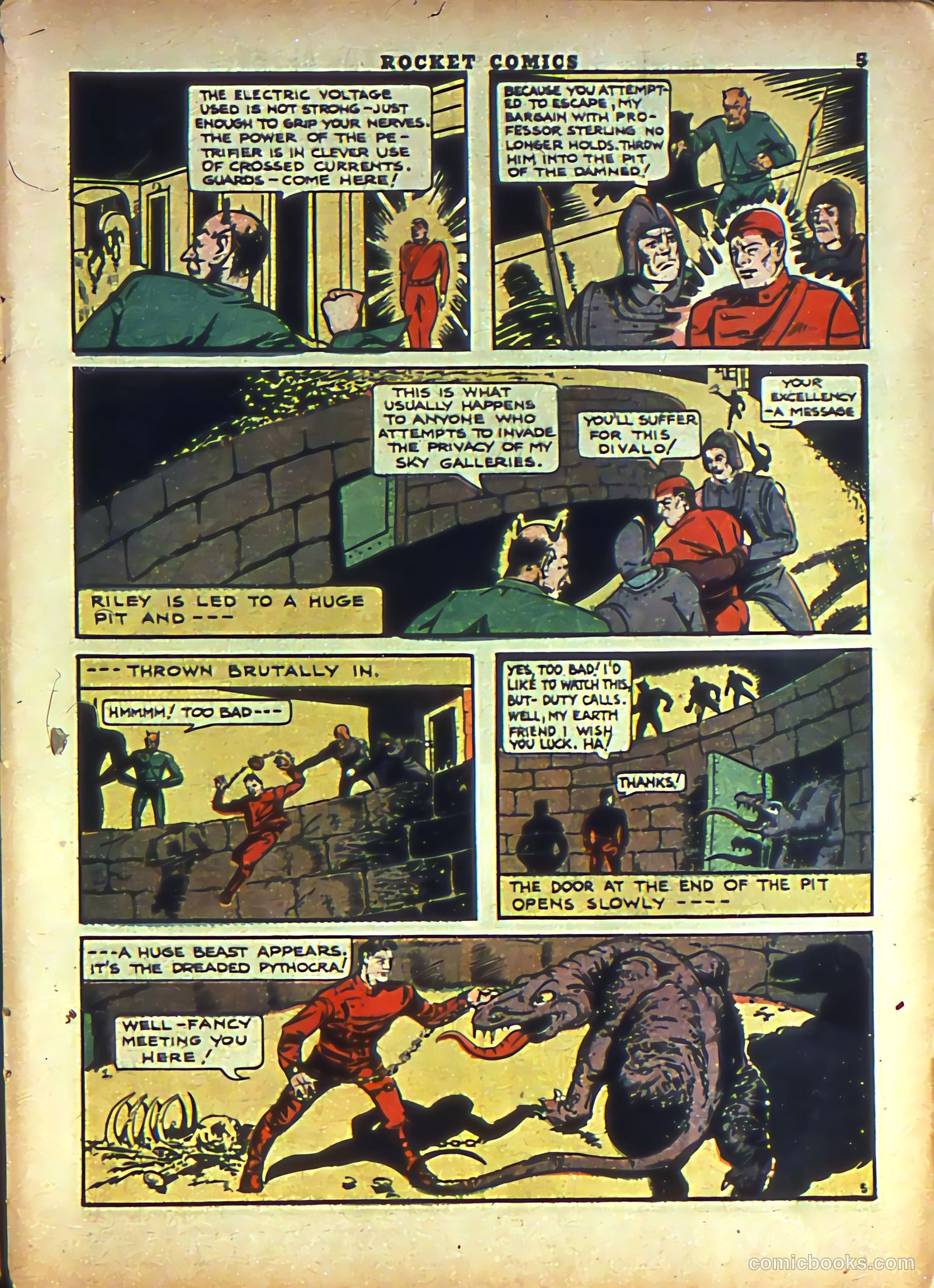 Rocket Comics #3 — page 7 of 68