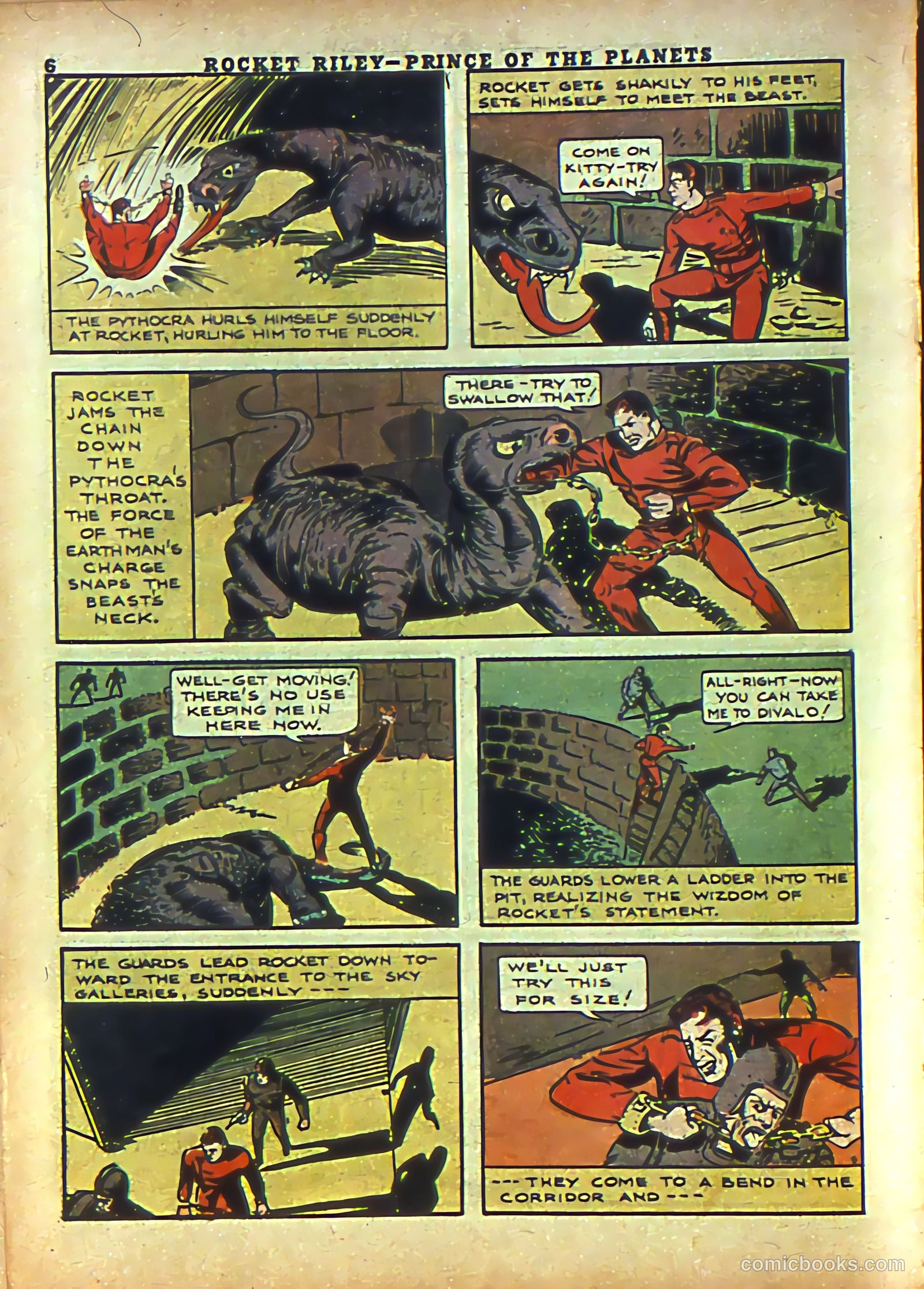 Rocket Comics #3 — page 8 of 68