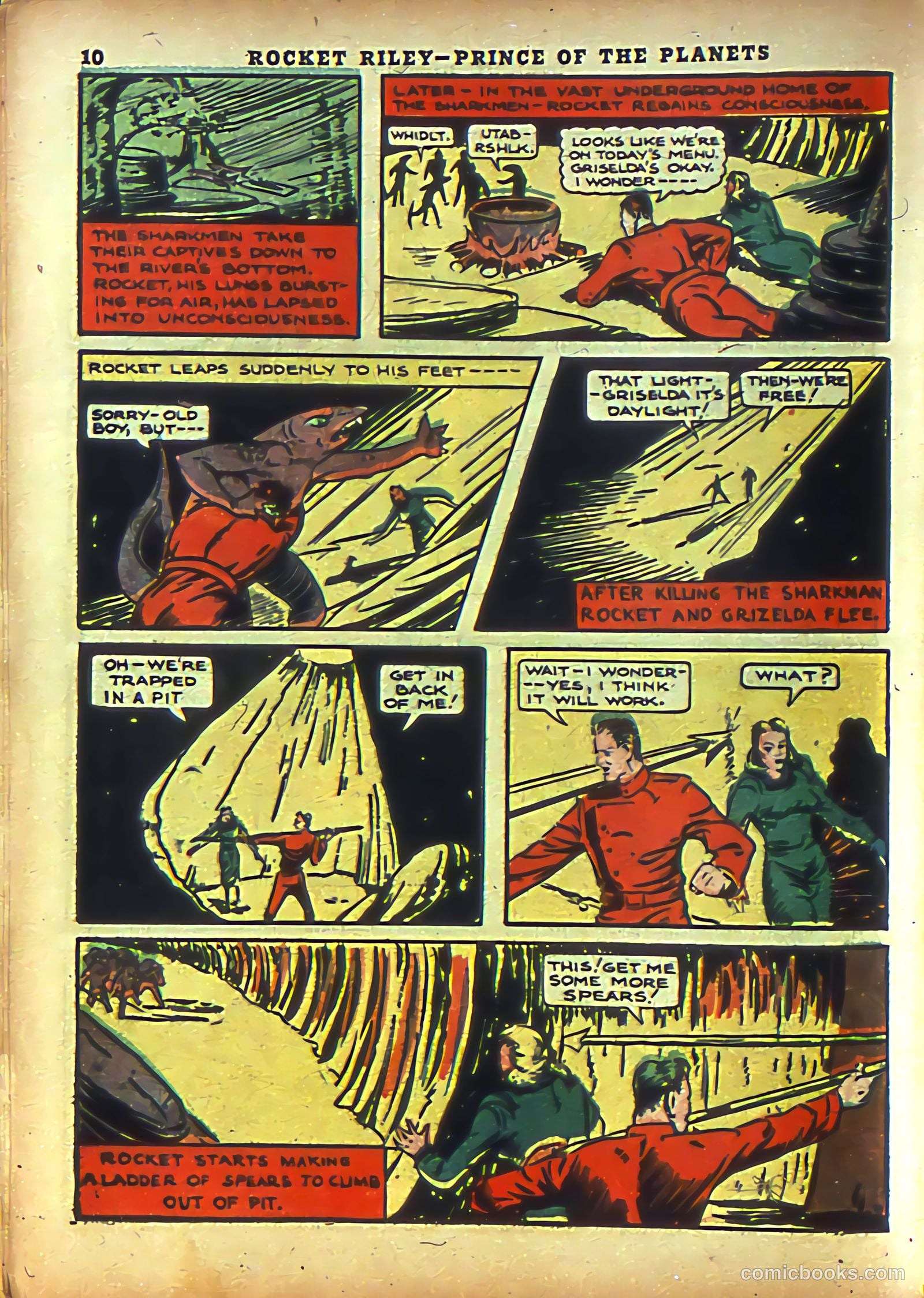 Rocket Comics #3 — page 12 of 68