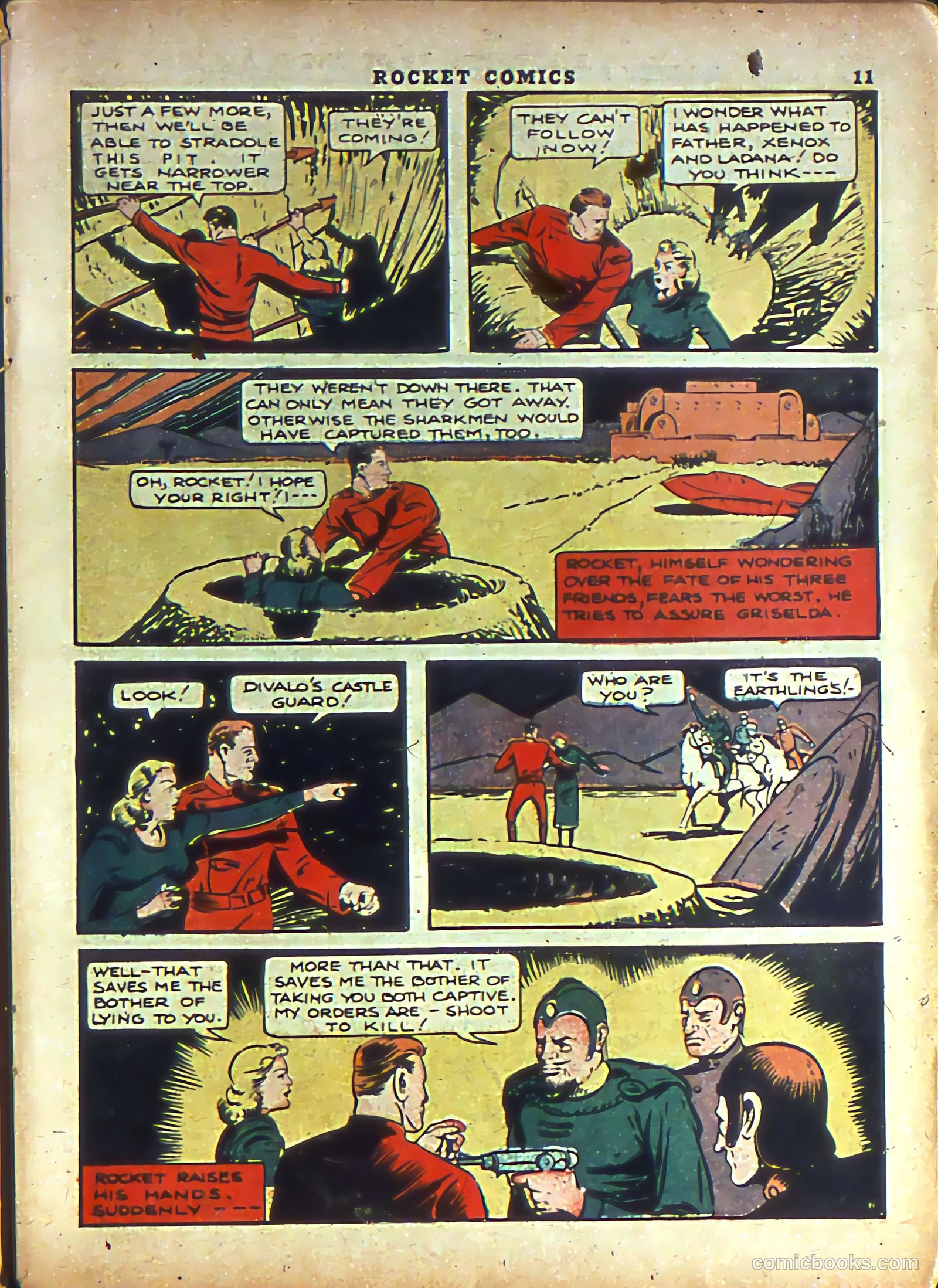 Rocket Comics #3 — page 13 of 68