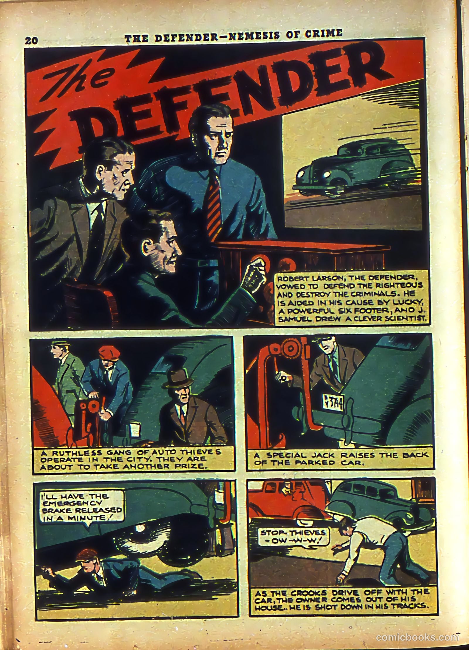 Rocket Comics #3 — page 22 of 68
