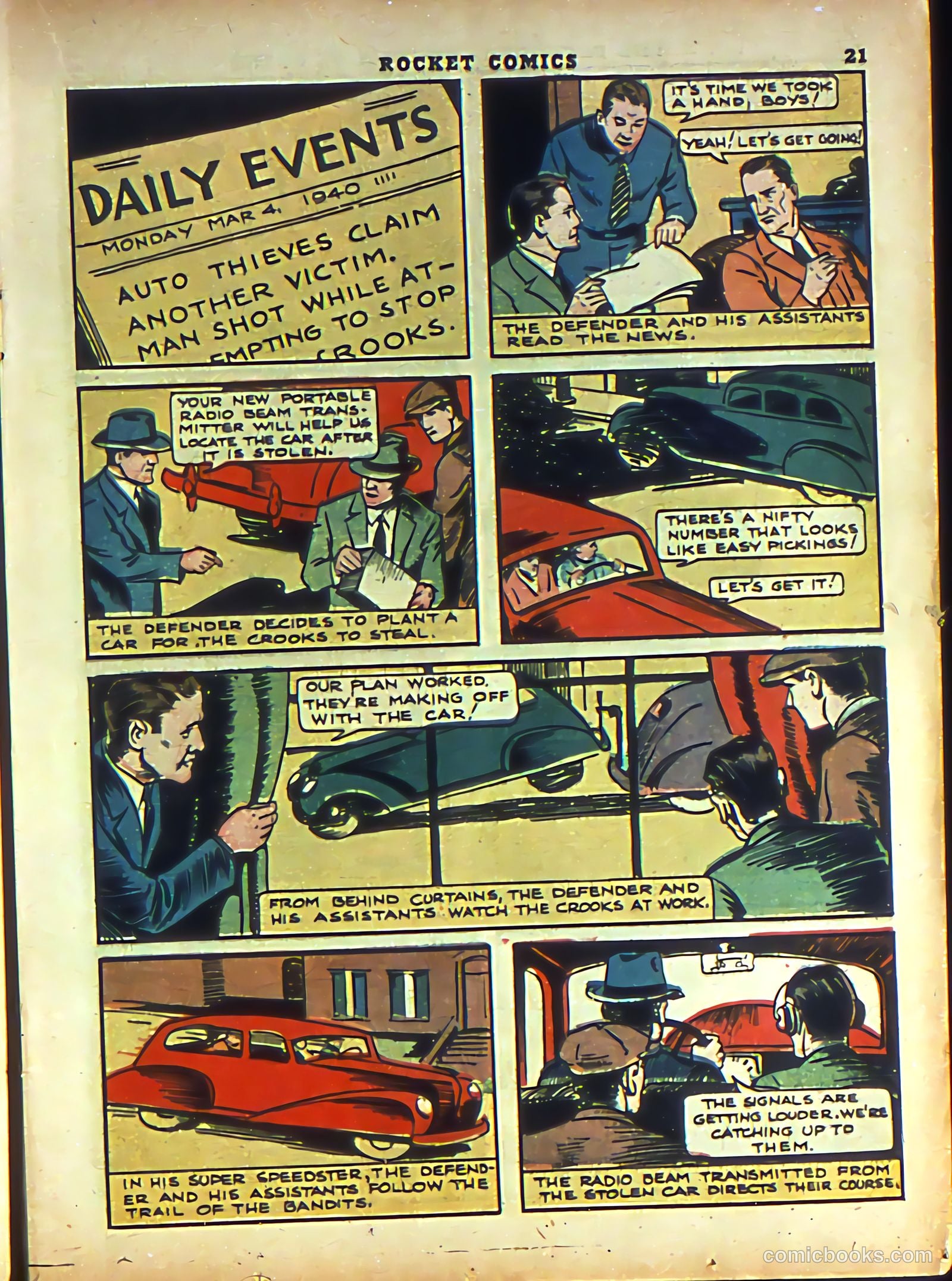 Rocket Comics #3 — page 23 of 68