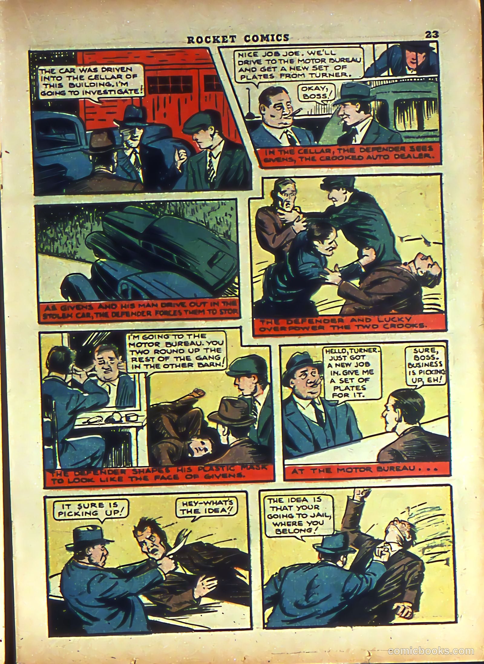 Rocket Comics #3 — page 25 of 68