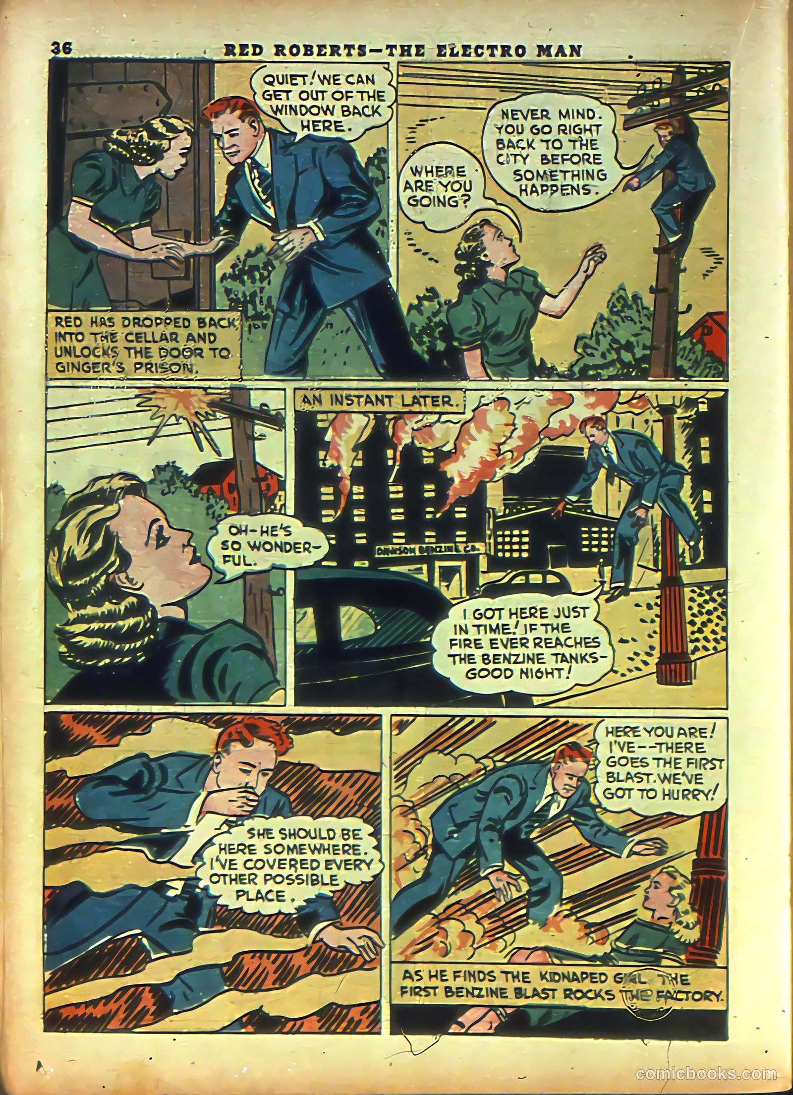 Rocket Comics #3 — page 38 of 68
