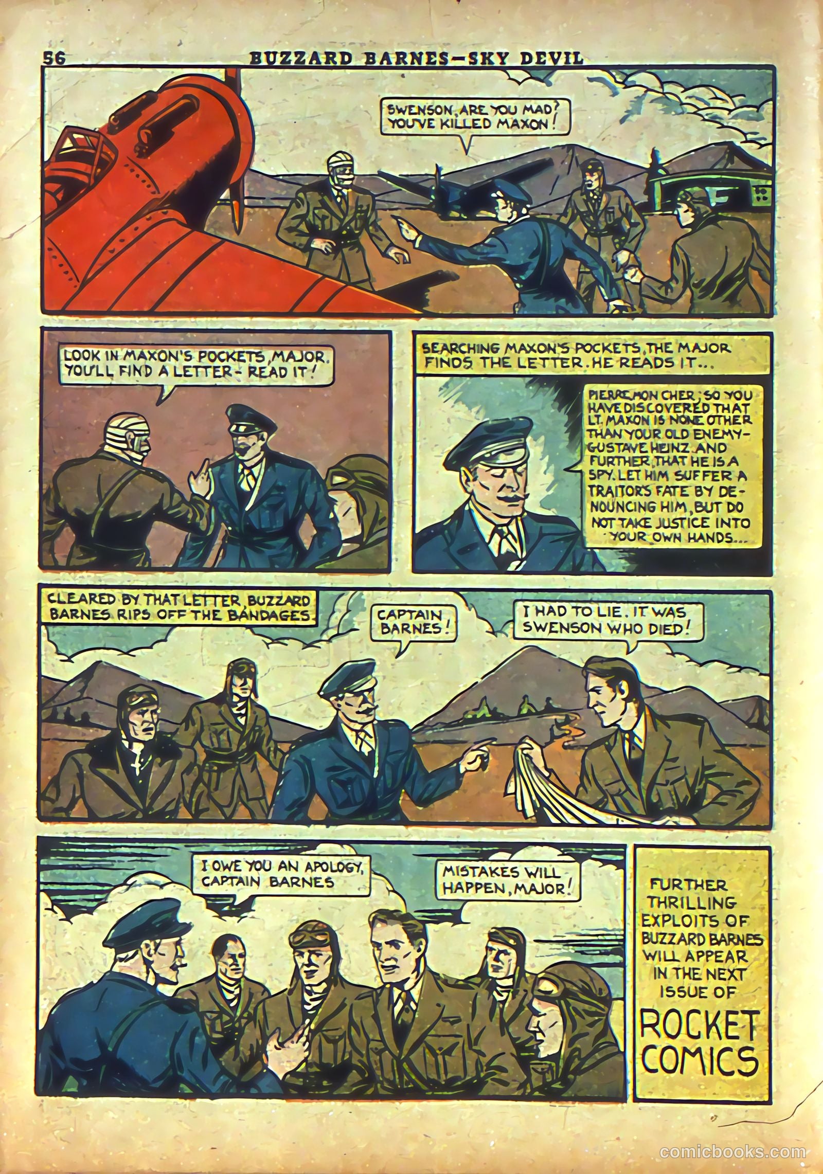 Rocket Comics #3 — page 58 of 68