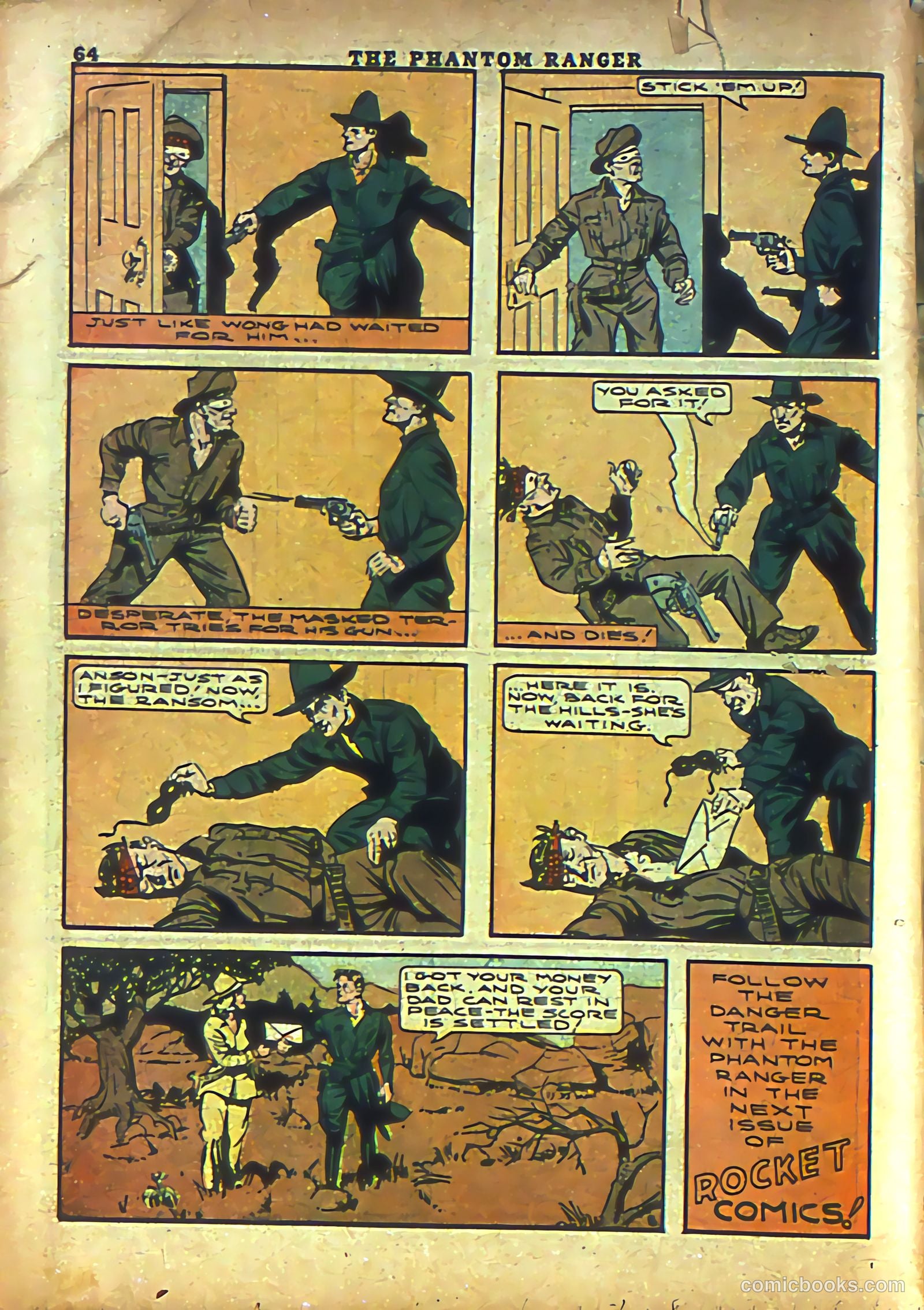 Rocket Comics #3 — page 66 of 68