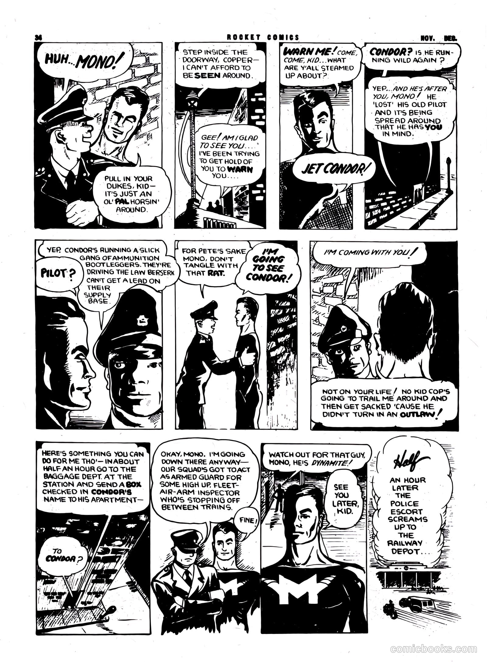 Rocket Comics #5 — page 34 of 48