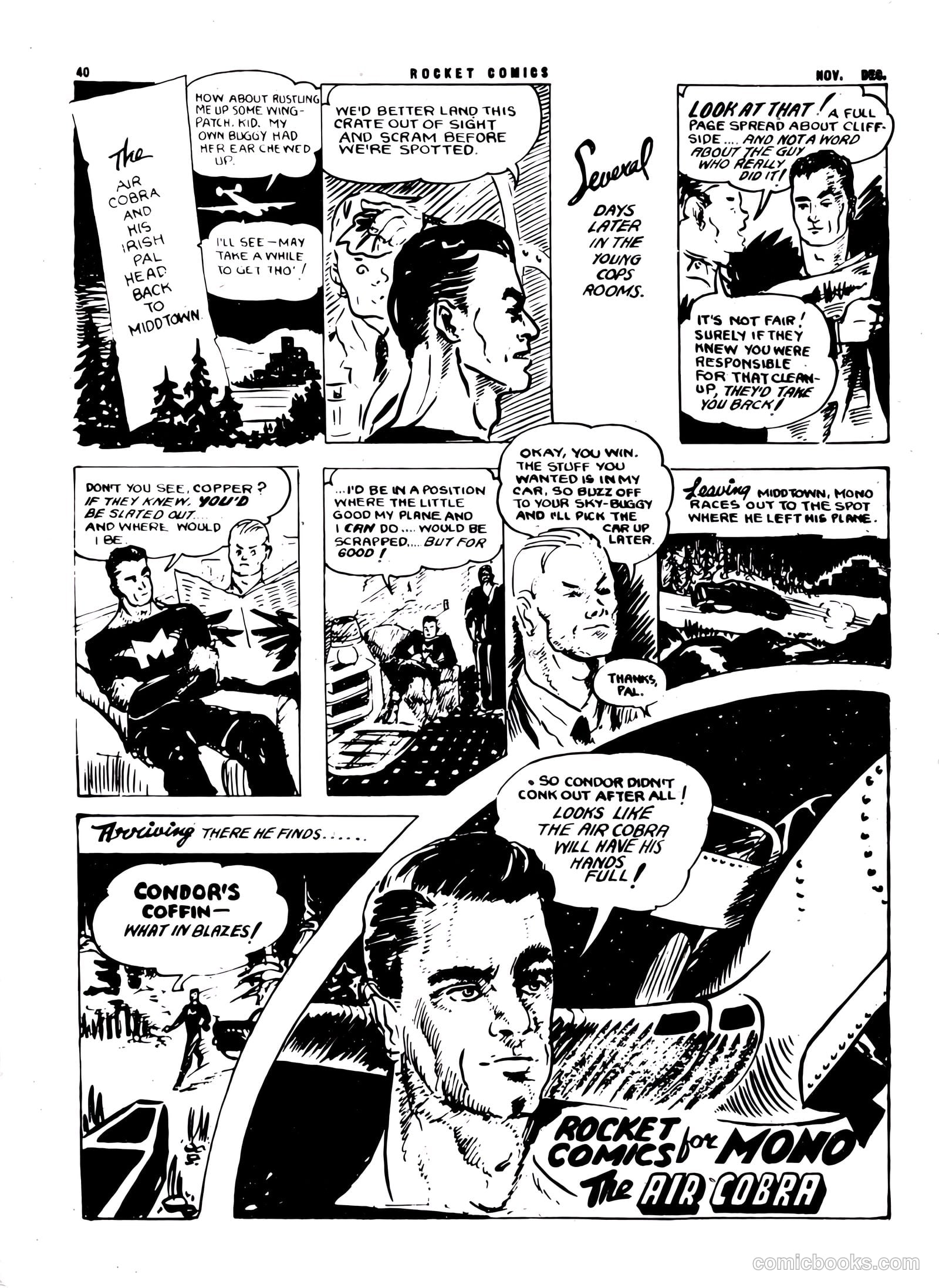Rocket Comics #5 — page 40 of 48