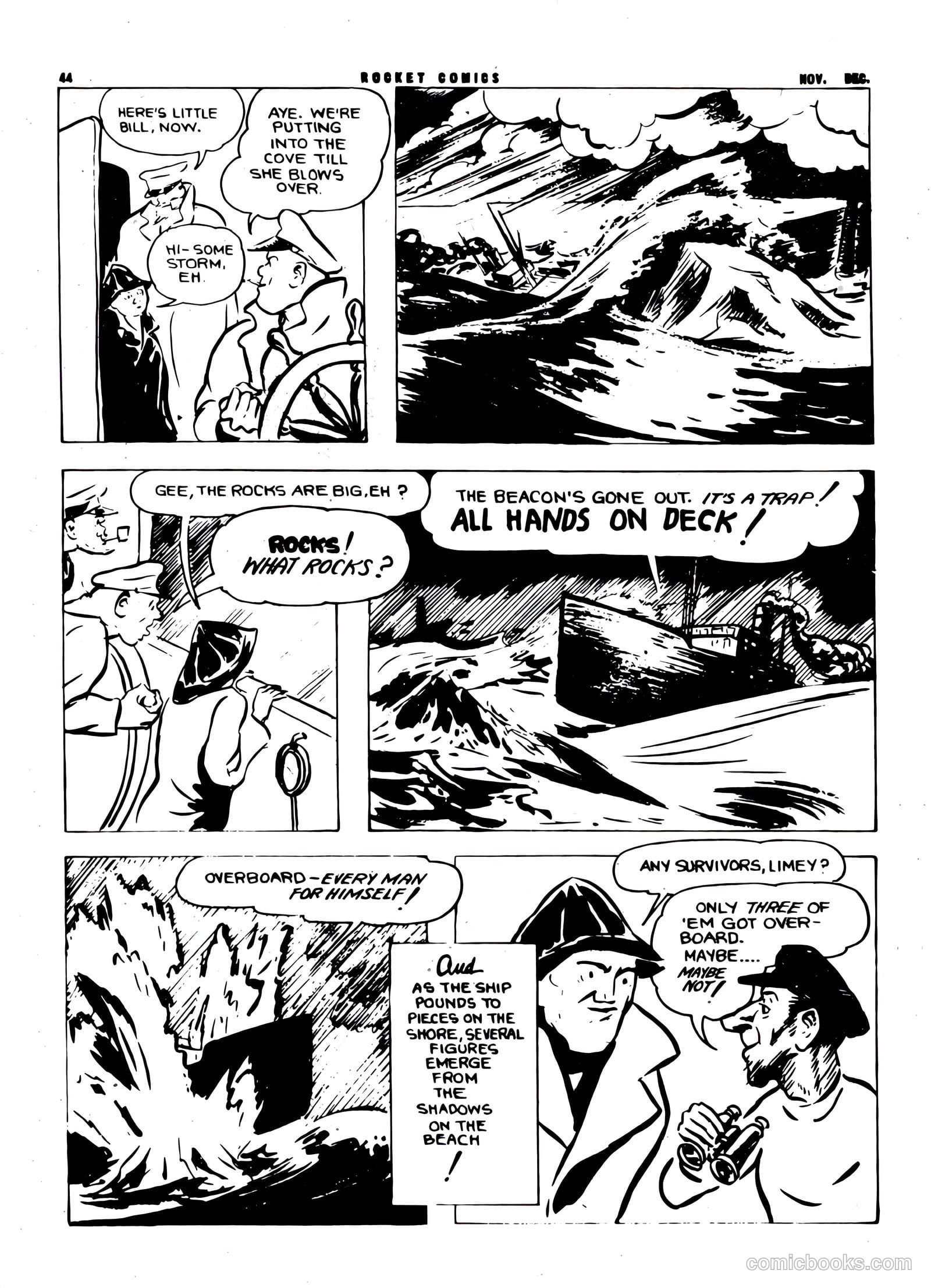 Rocket Comics #5 — page 44 of 48