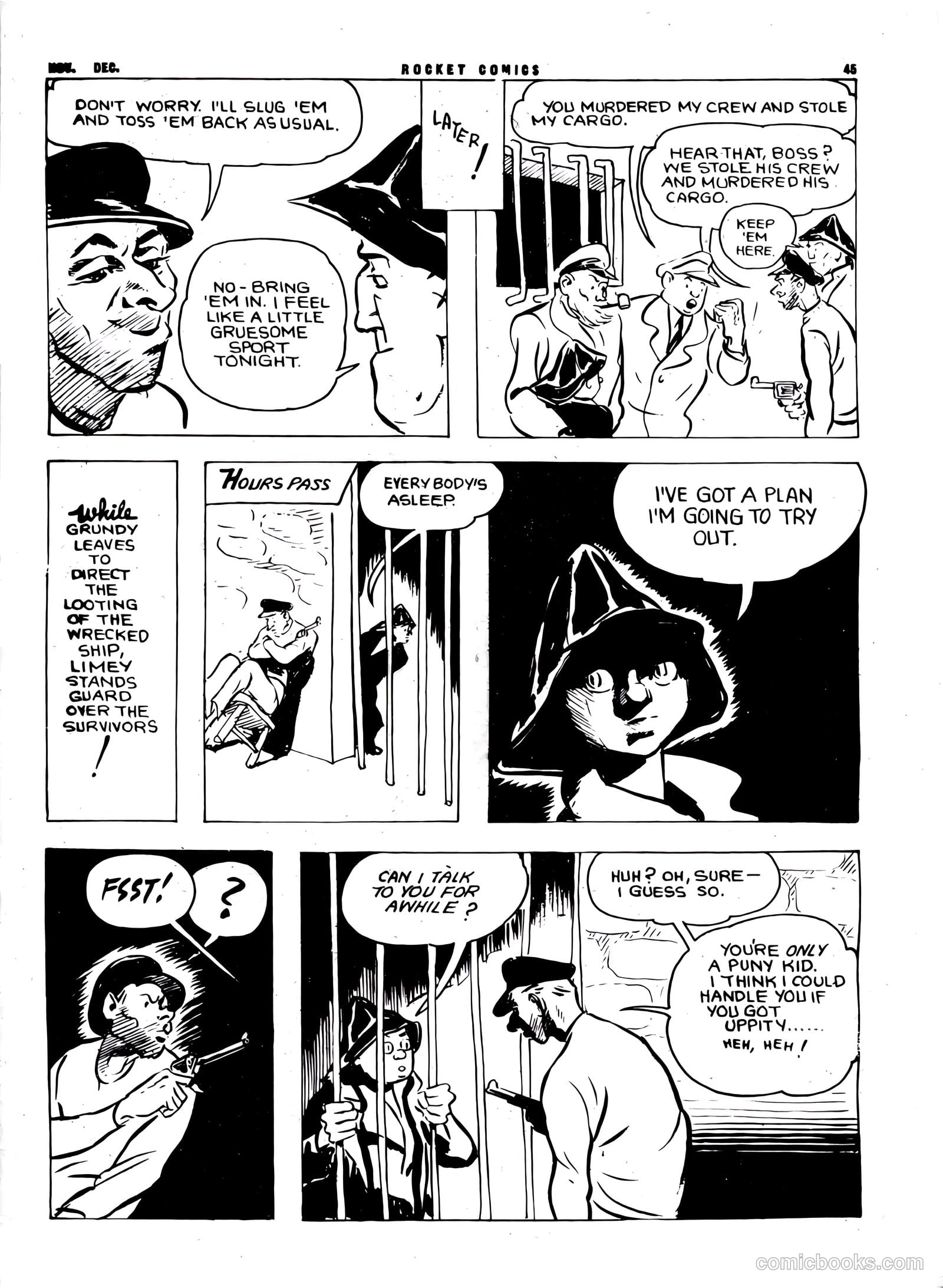Rocket Comics #5 — page 45 of 48