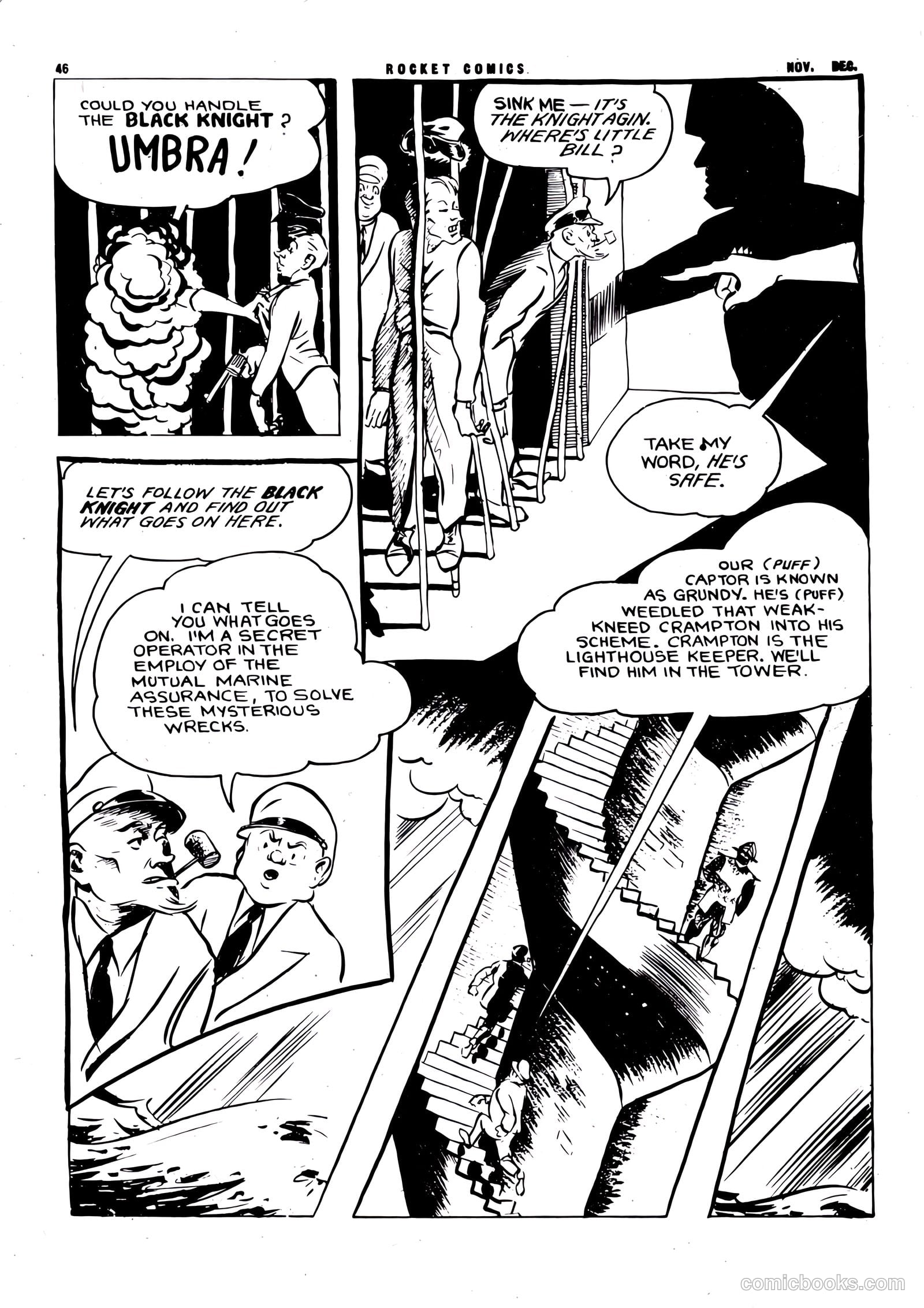 Rocket Comics #5 — page 46 of 48
