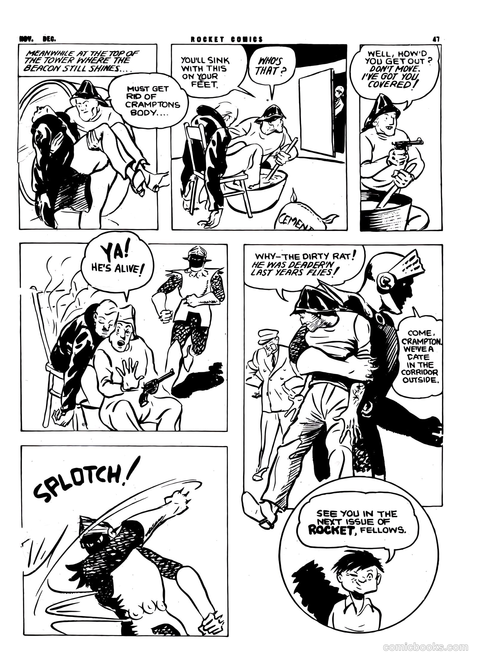 Rocket Comics #5 — page 47 of 48