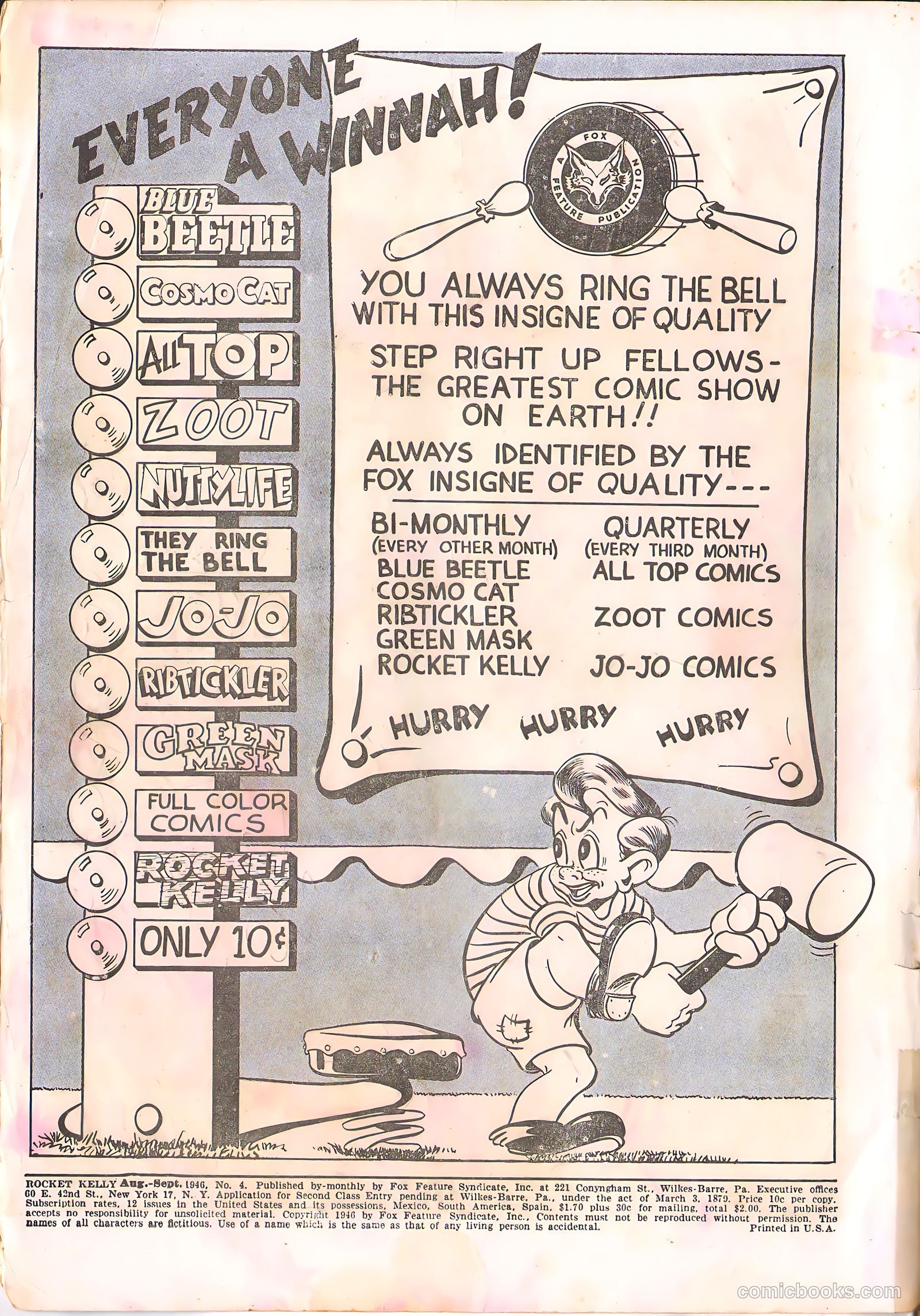 Rocket Kelly #4 — page 2 of 52