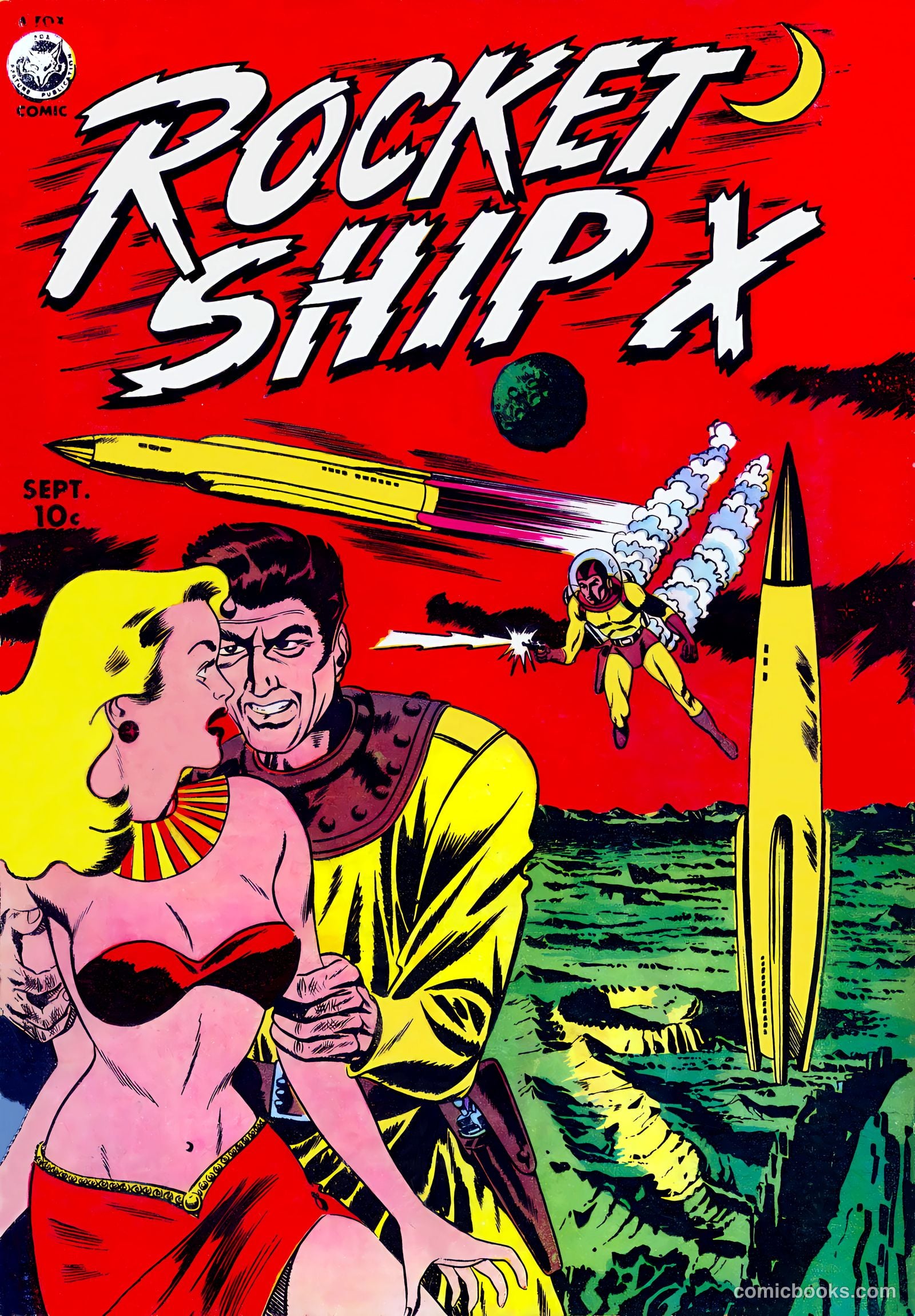 Rocket Ship X #1 — page 1 of 36