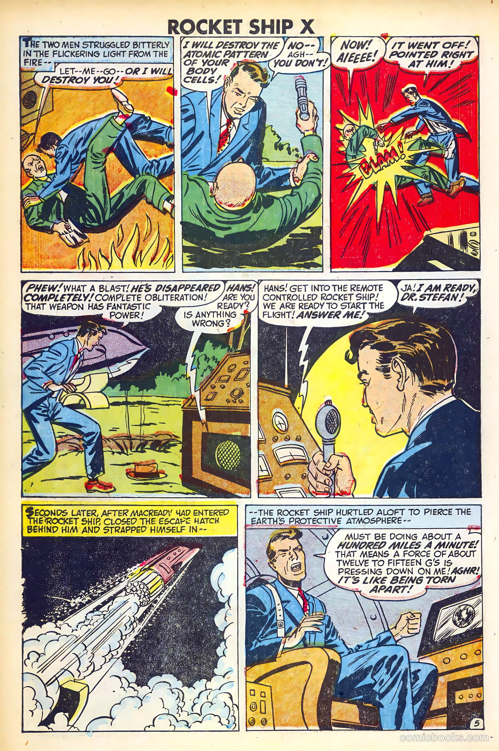 Rocket Ship X #1 — page 6 of 36