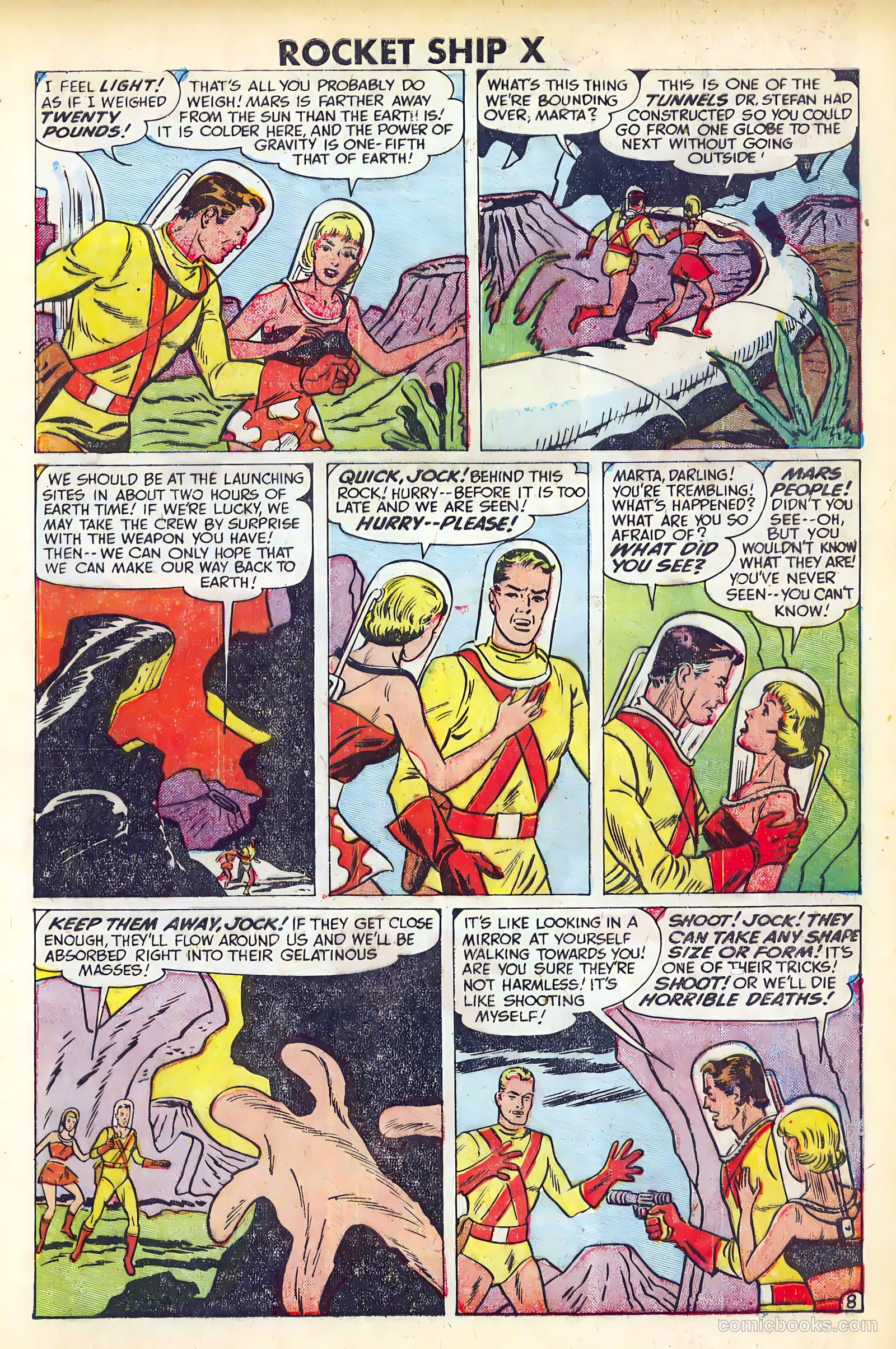 Rocket Ship X #1 — page 9 of 36