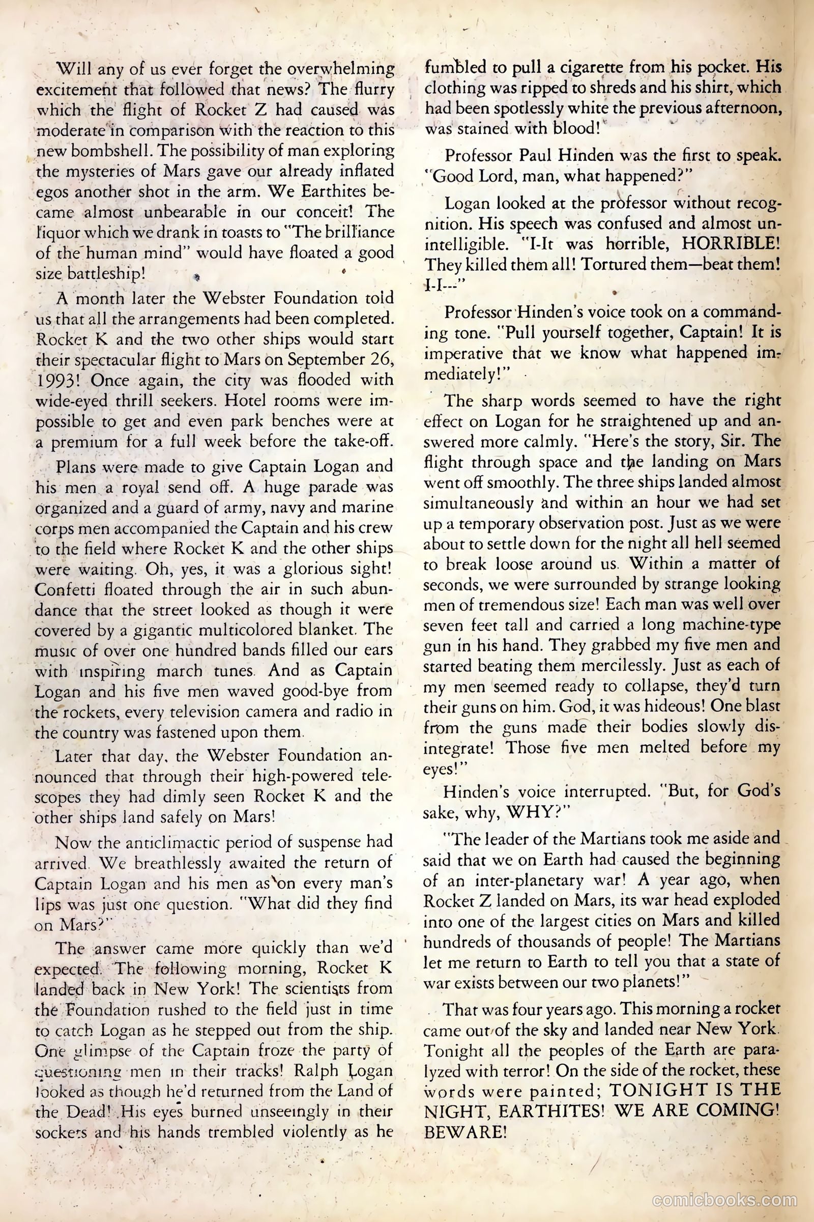 Rocket Ship X #1 — page 22 of 36