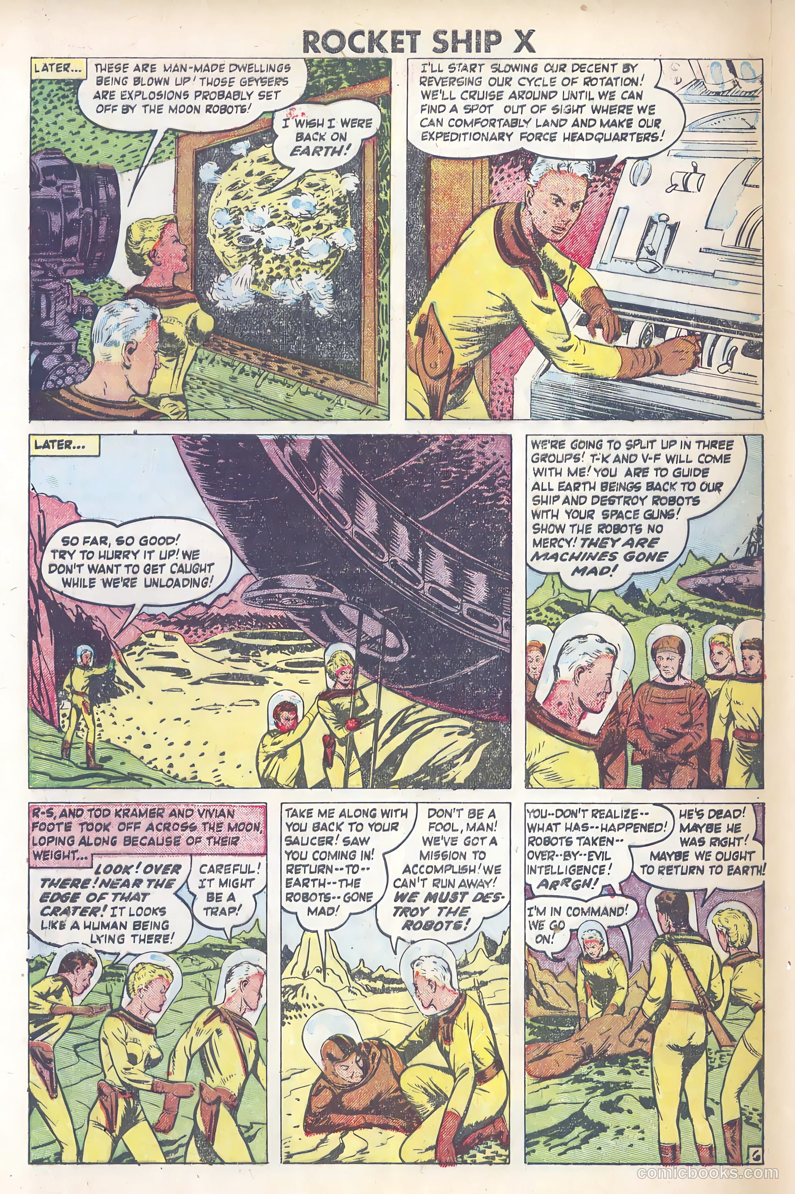 Rocket Ship X #1 — page 28 of 36