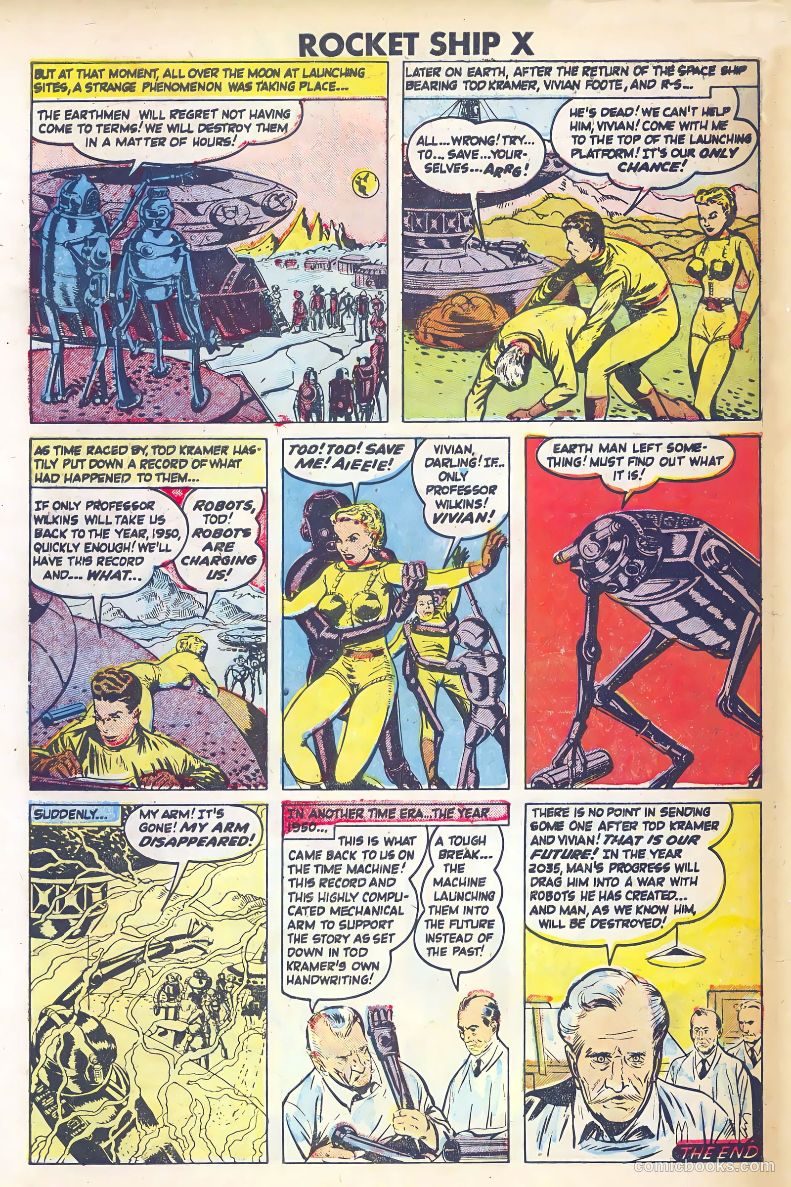 Rocket Ship X #1 — page 30 of 36