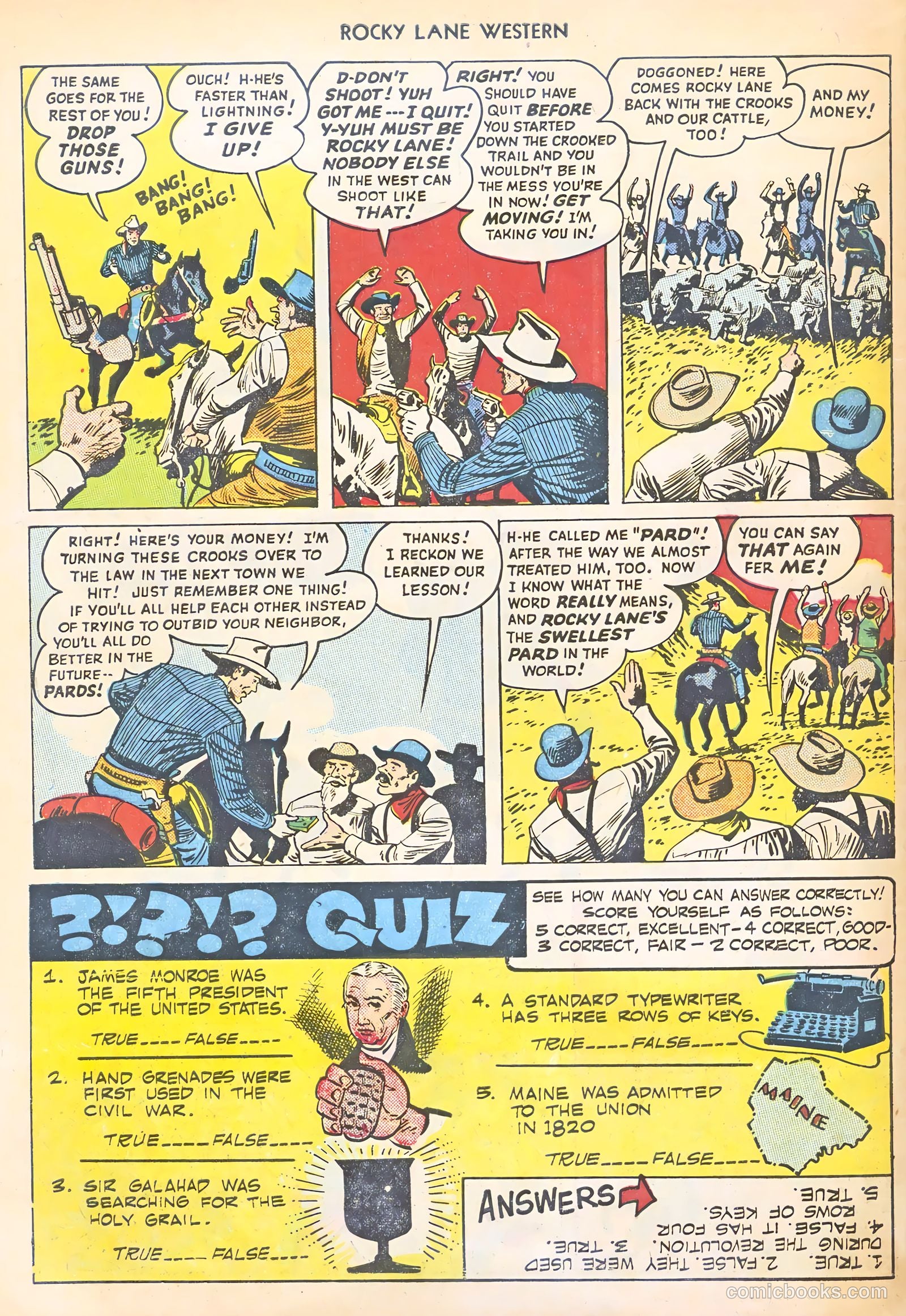 Rocky Lane #11 — page 50 of 52