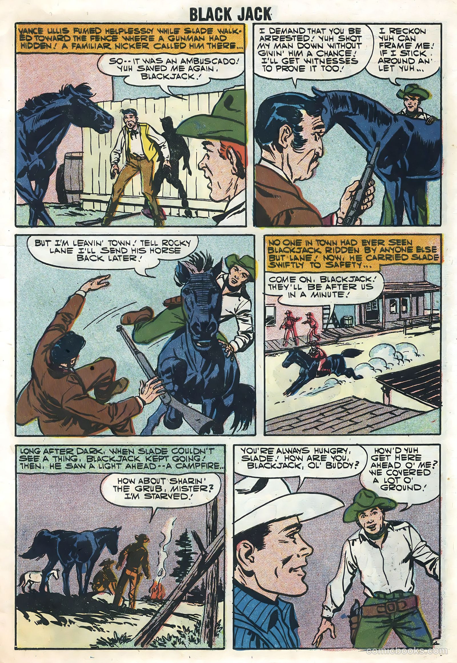 Rocky Lane's Black Jack #20 — page 7 of 36