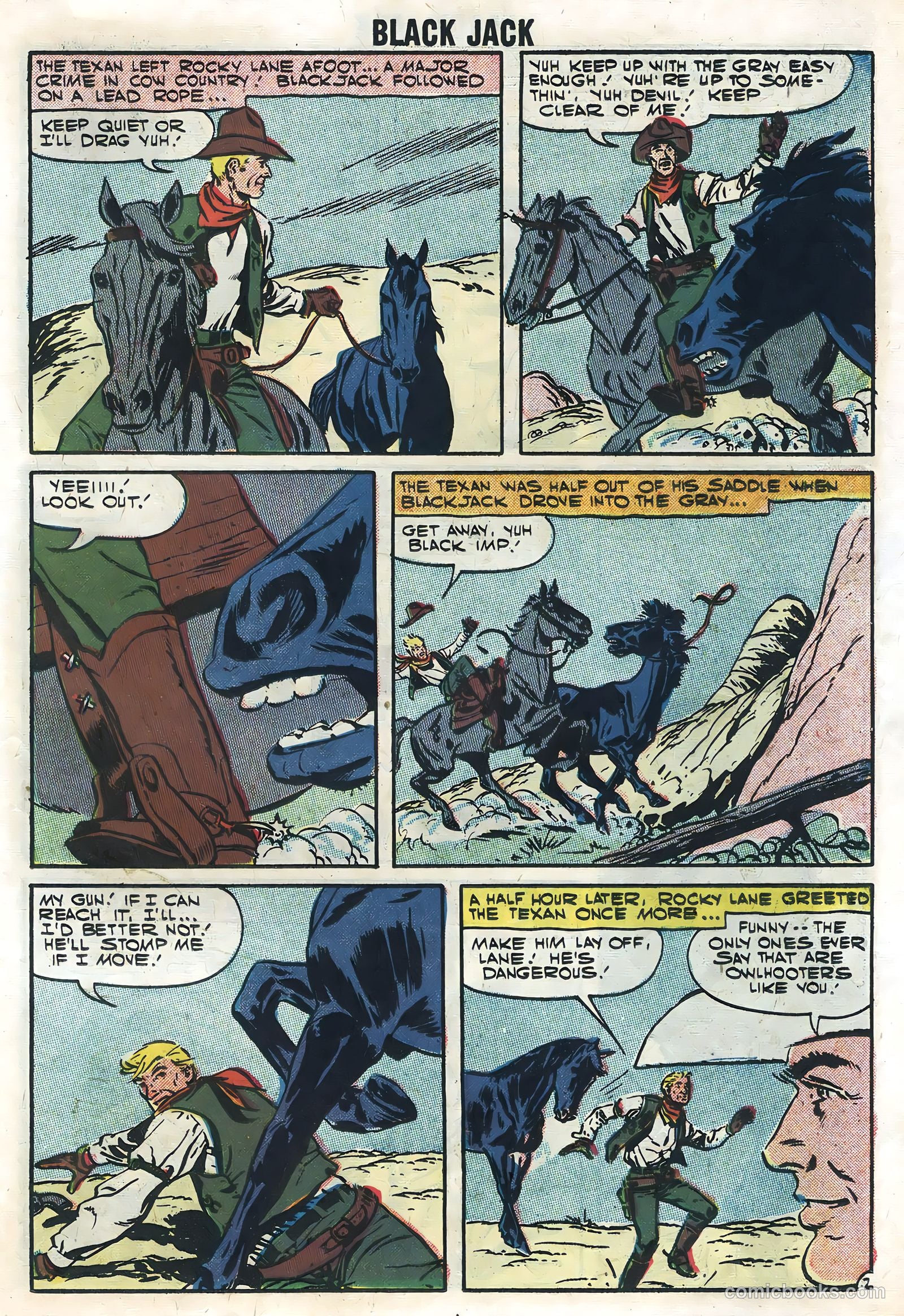 Rocky Lane's Black Jack #20 — page 11 of 36