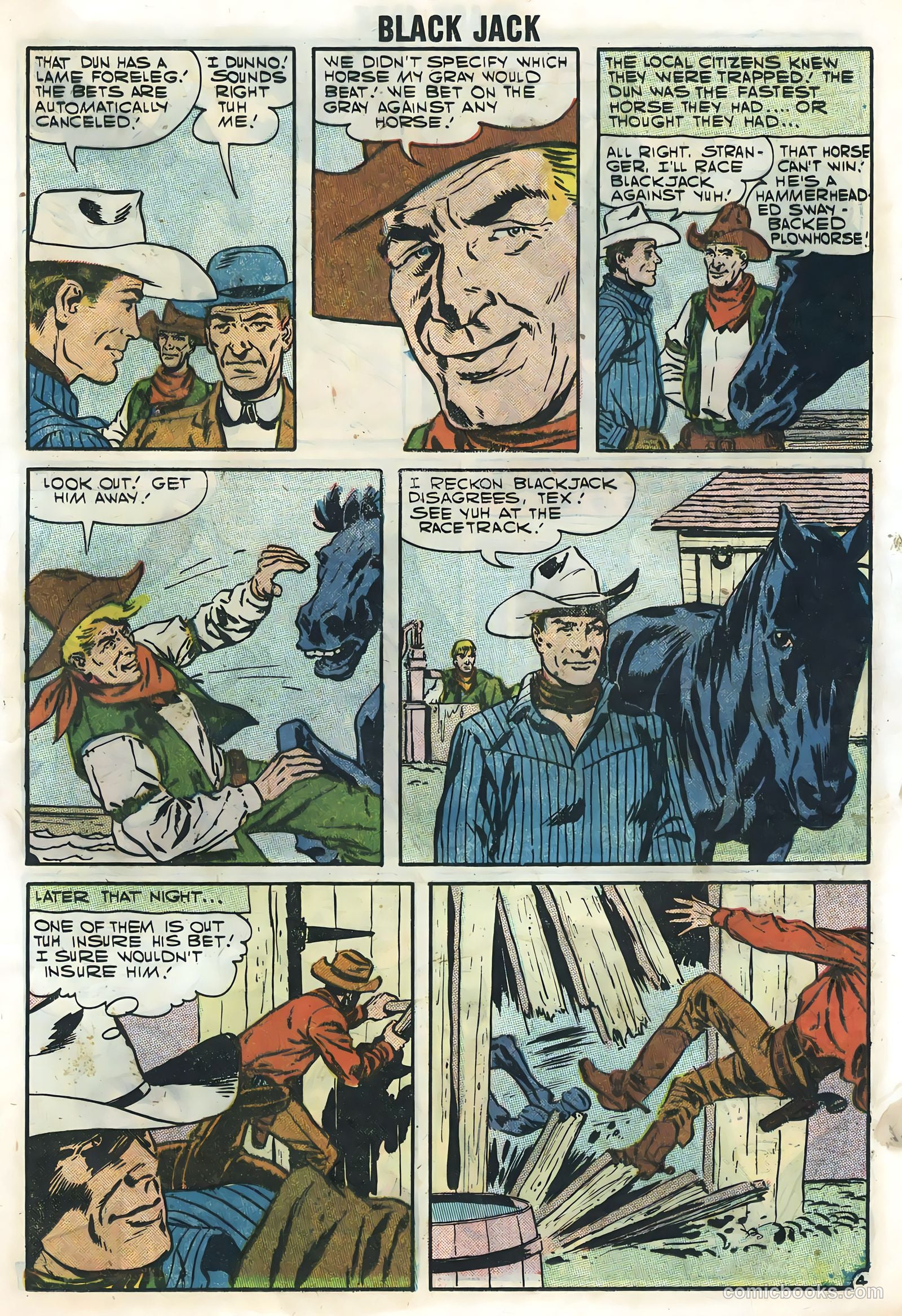 Rocky Lane's Black Jack #20 — page 13 of 36