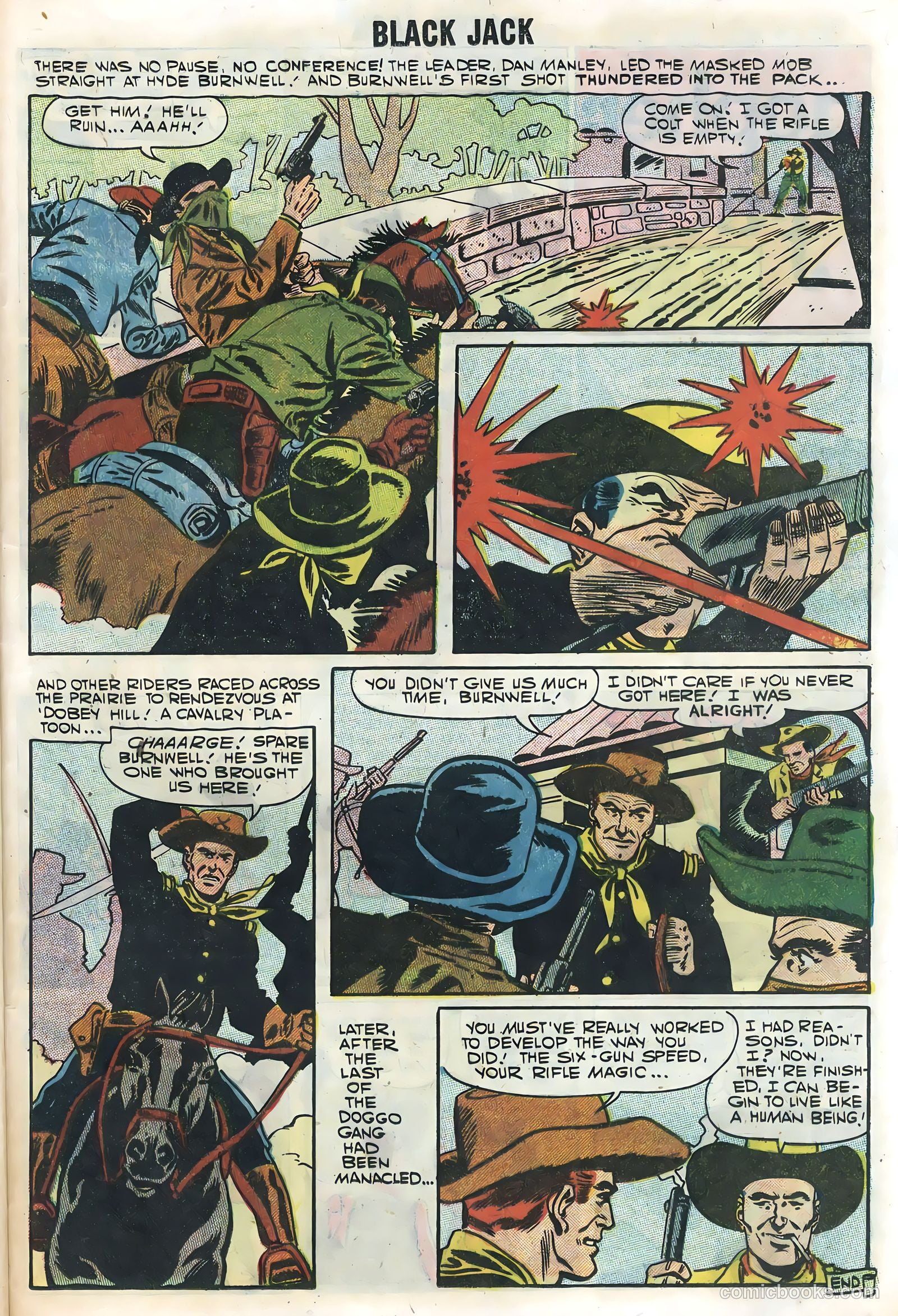 Rocky Lane's Black Jack #20 — page 25 of 36
