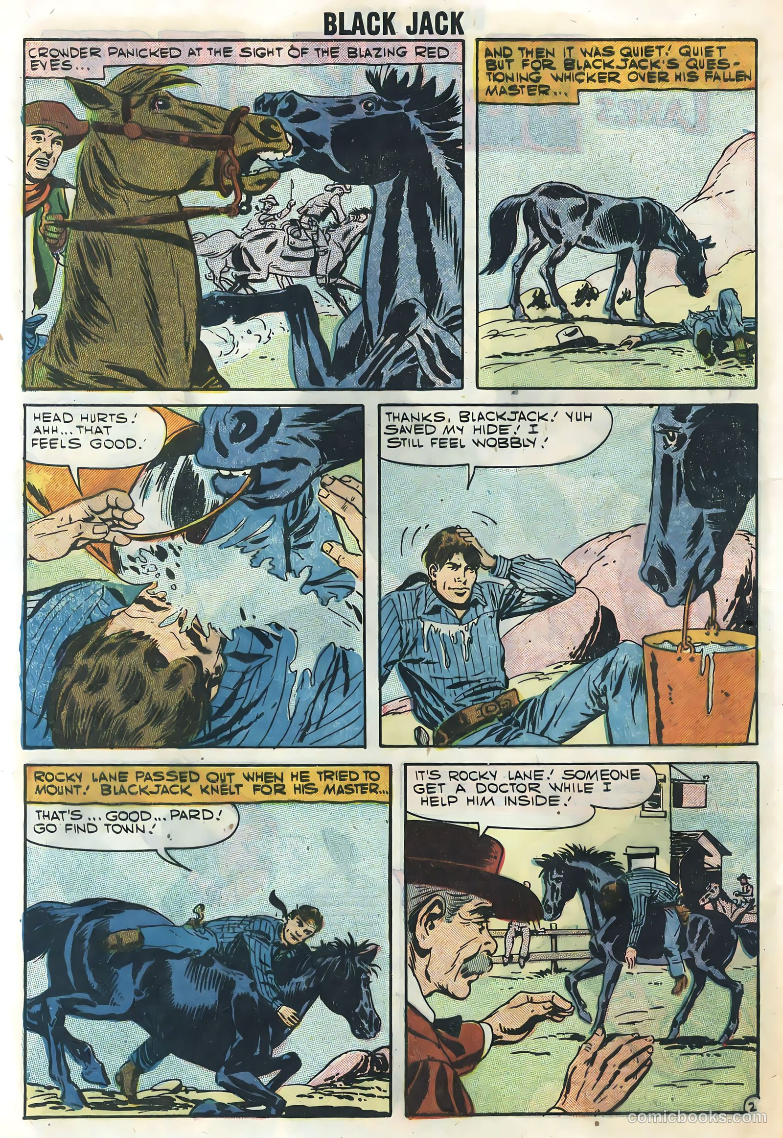 Rocky Lane's Black Jack #20 — page 28 of 36