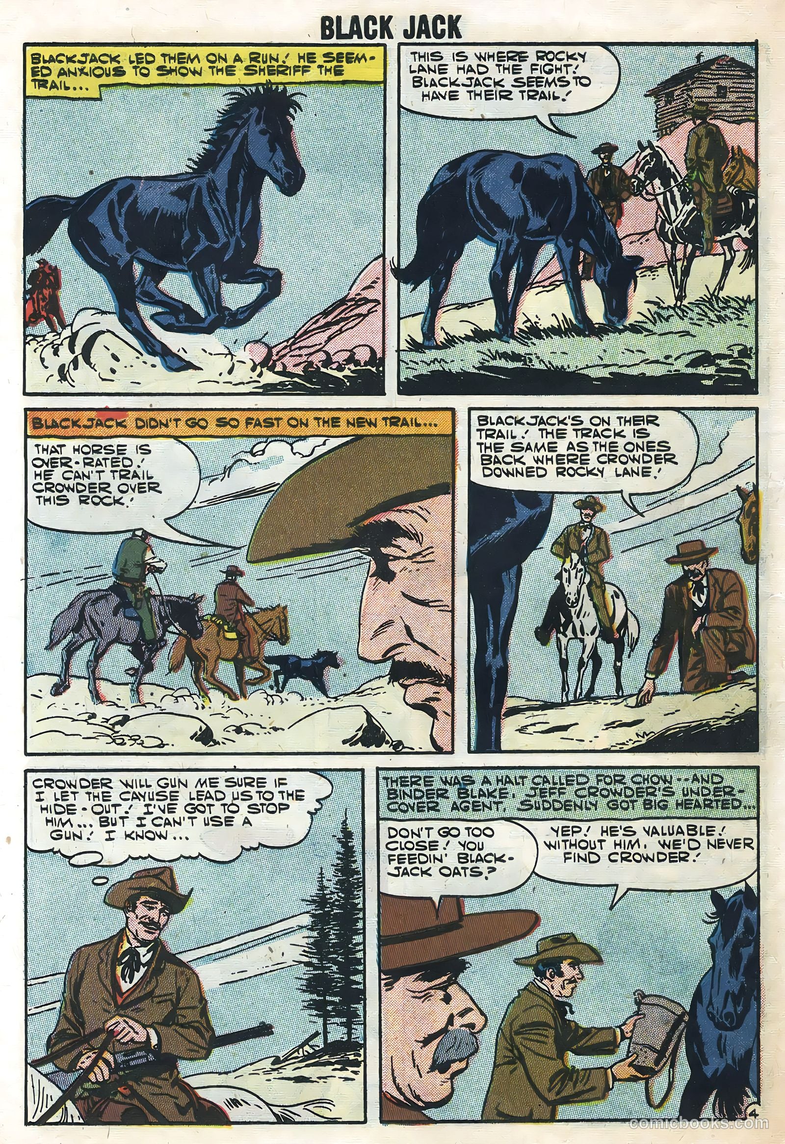 Rocky Lane's Black Jack #20 — page 30 of 36