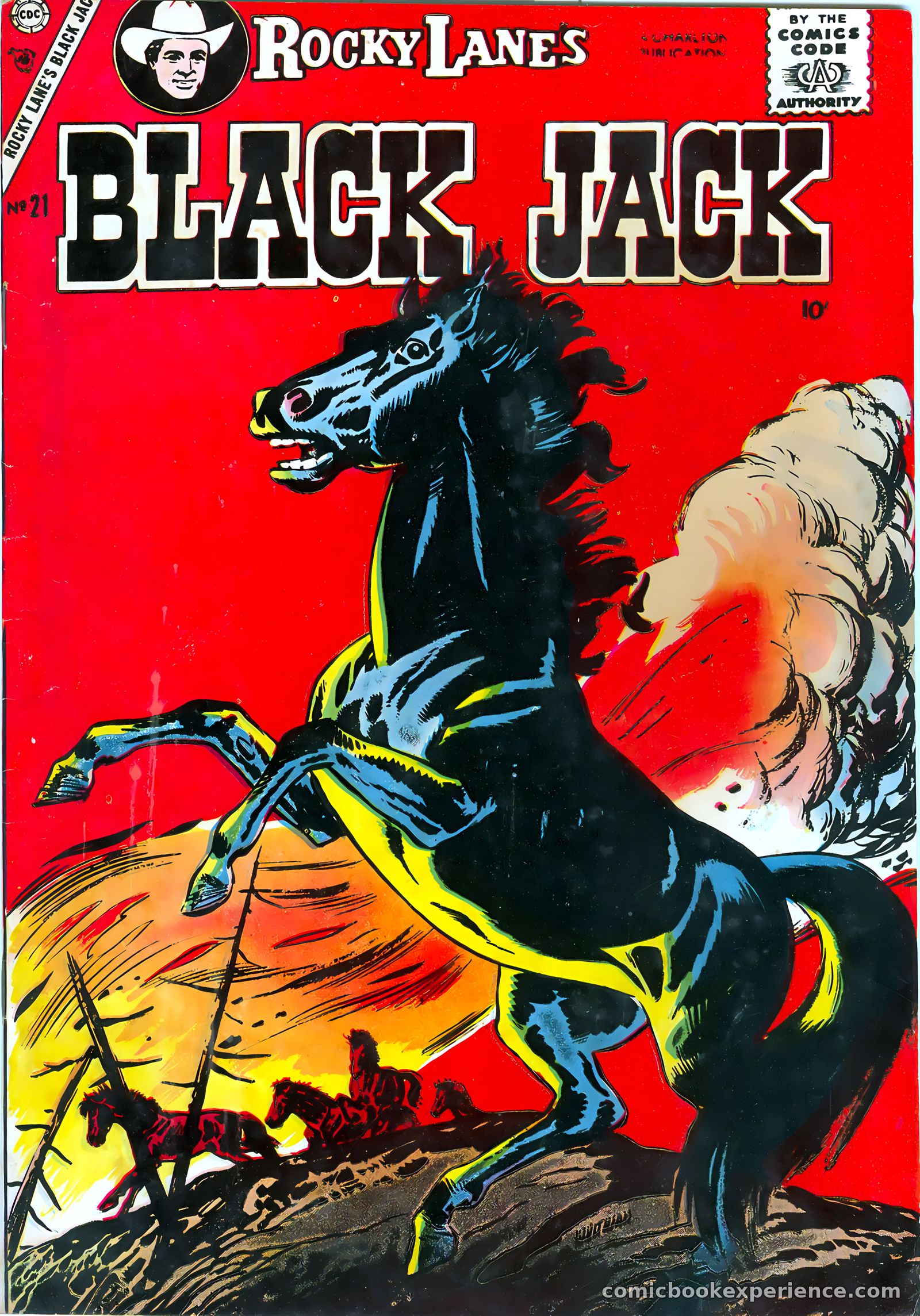Rocky Lane's Black Jack #21 — page 1 of 36
