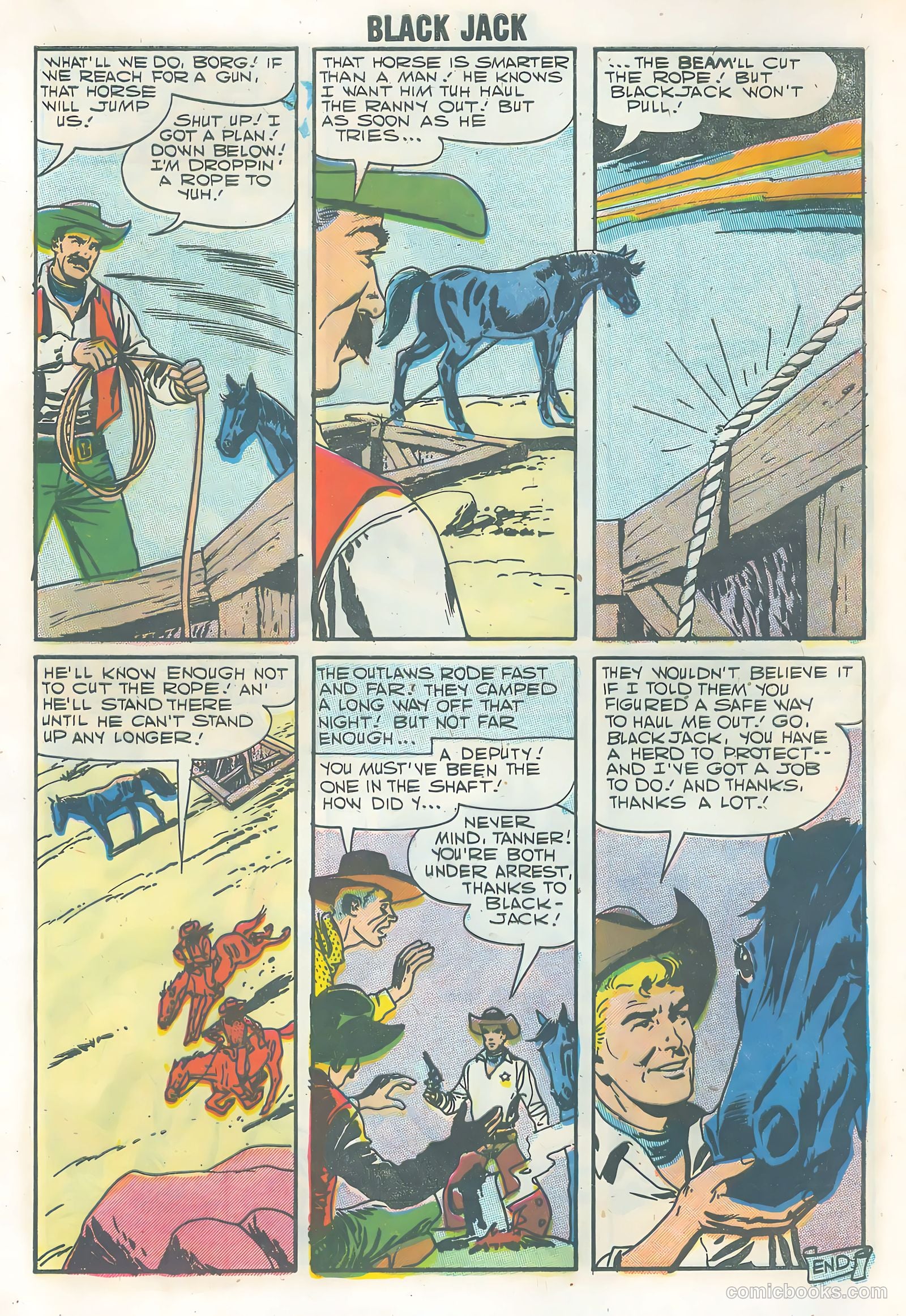 Rocky Lane's Black Jack #21 — page 8 of 36