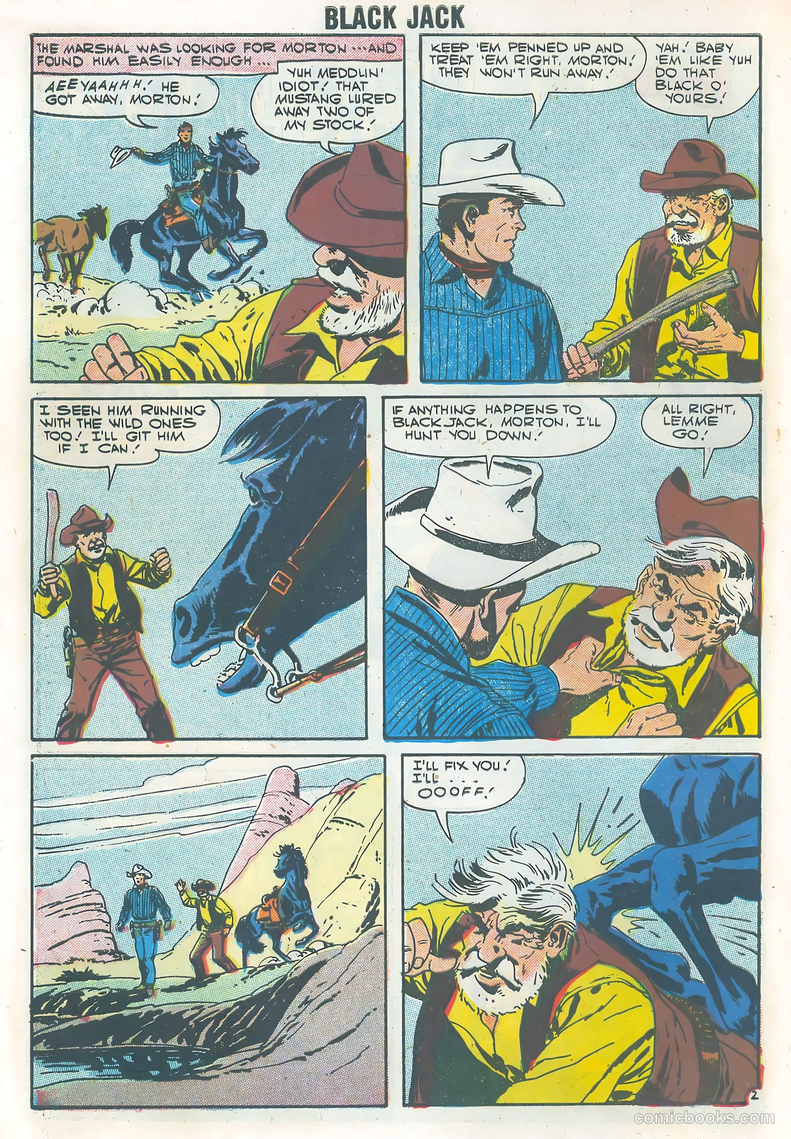Rocky Lane's Black Jack #21 — page 10 of 36