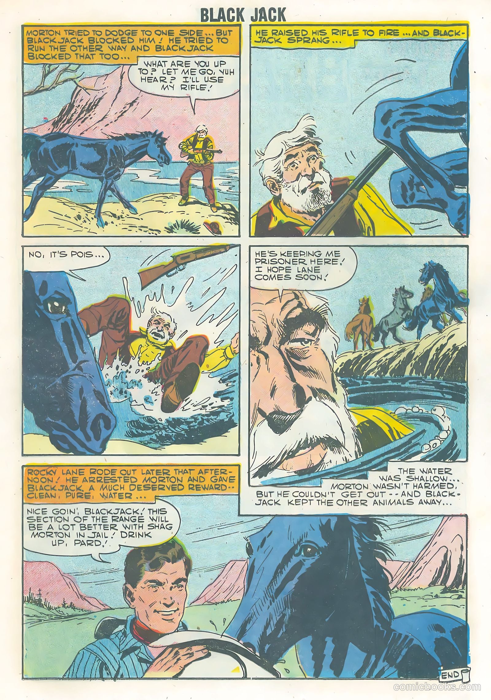 Rocky Lane's Black Jack #21 — page 13 of 36
