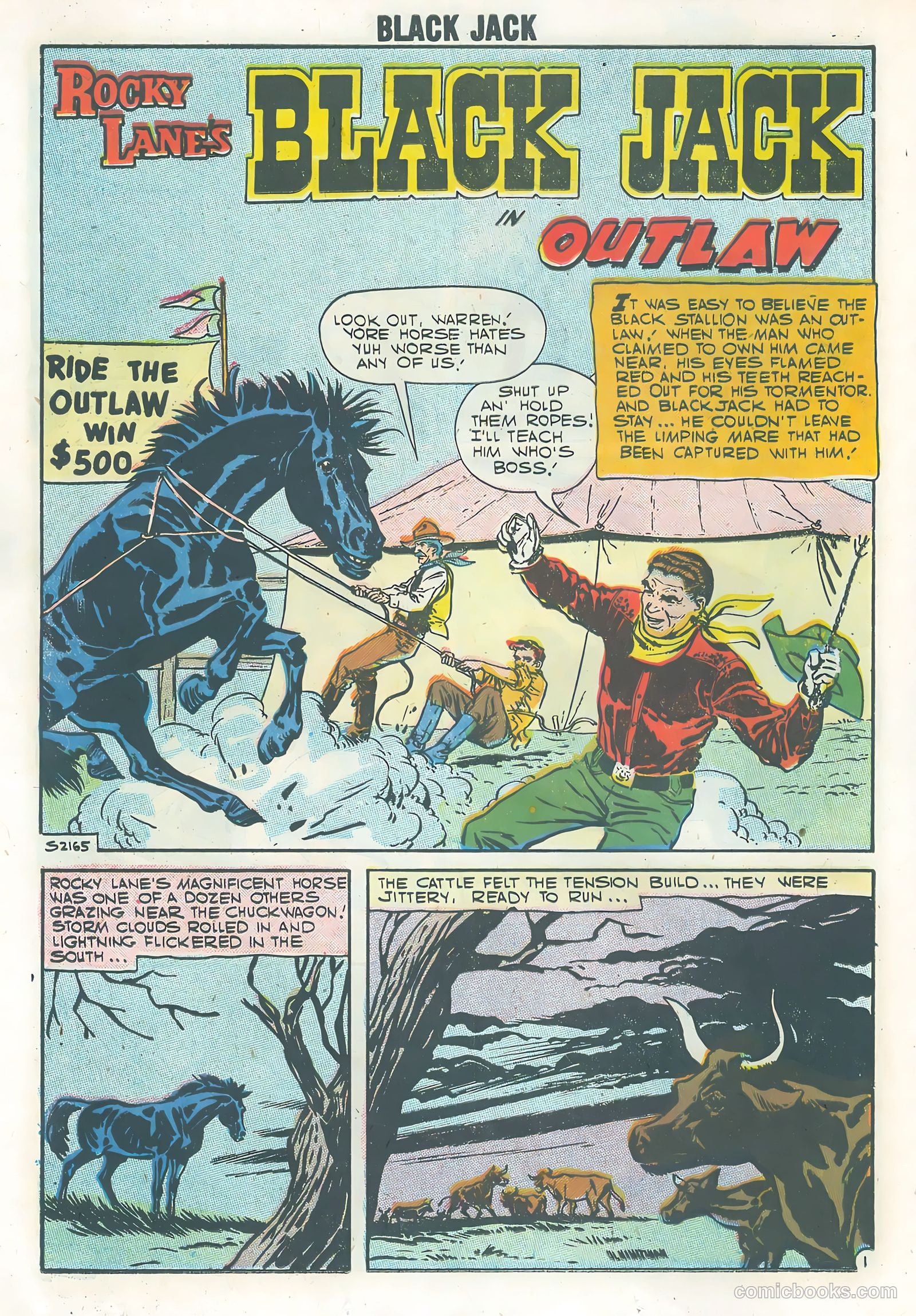 Rocky Lane's Black Jack #21 — page 14 of 36