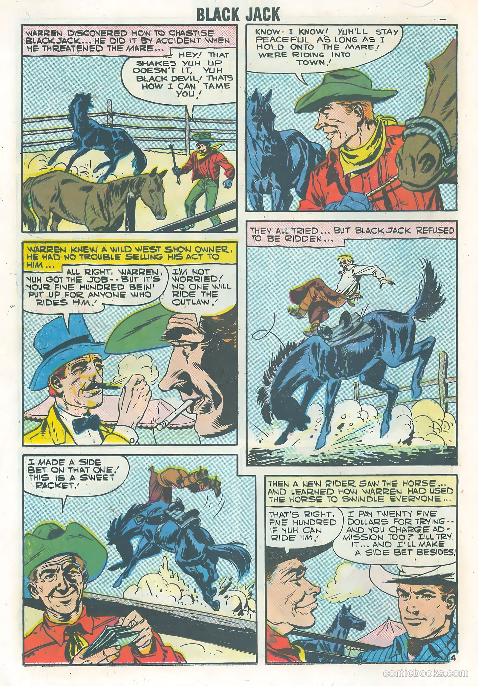 Rocky Lane's Black Jack #21 — page 18 of 36
