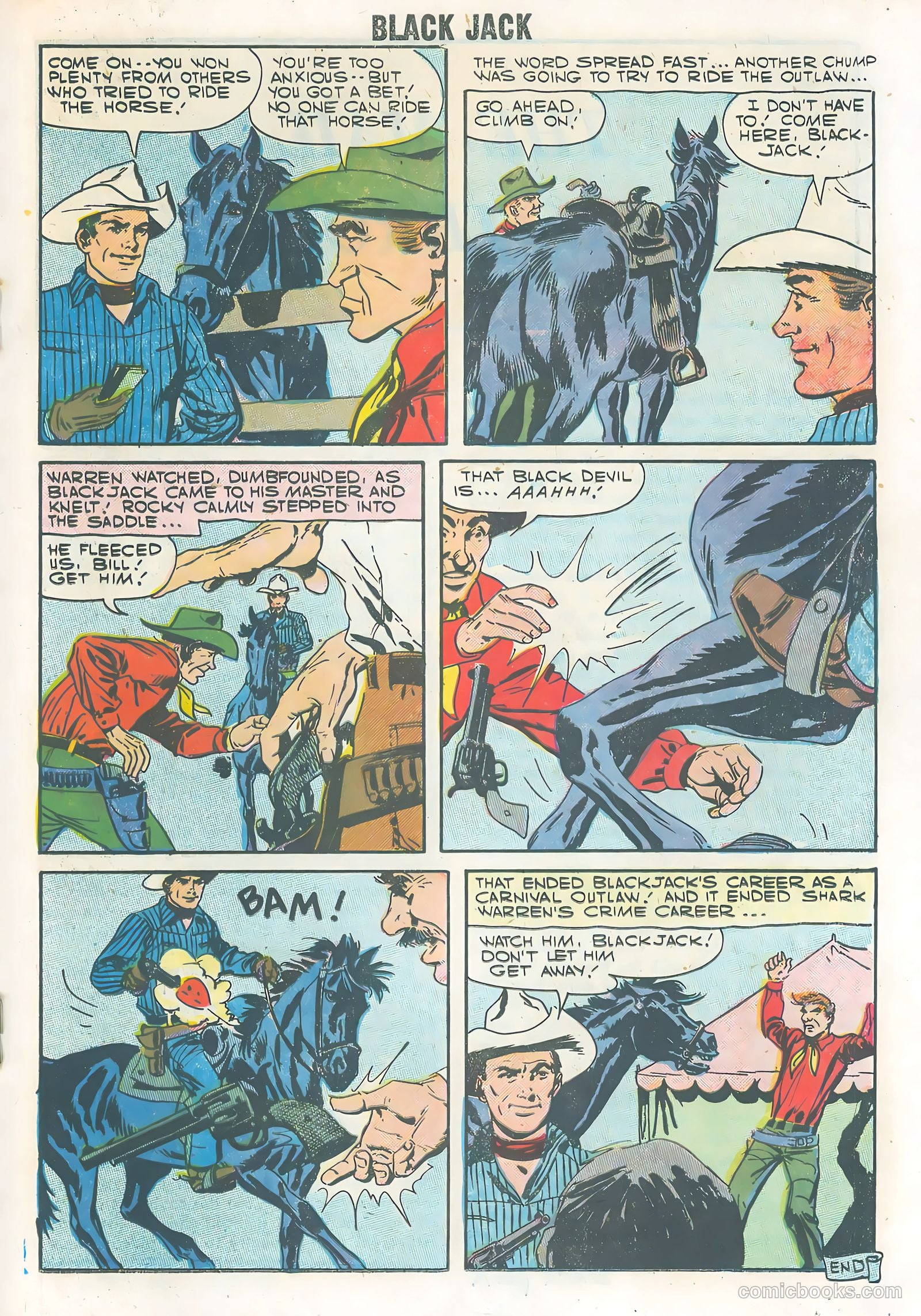 Rocky Lane's Black Jack #21 — page 19 of 36