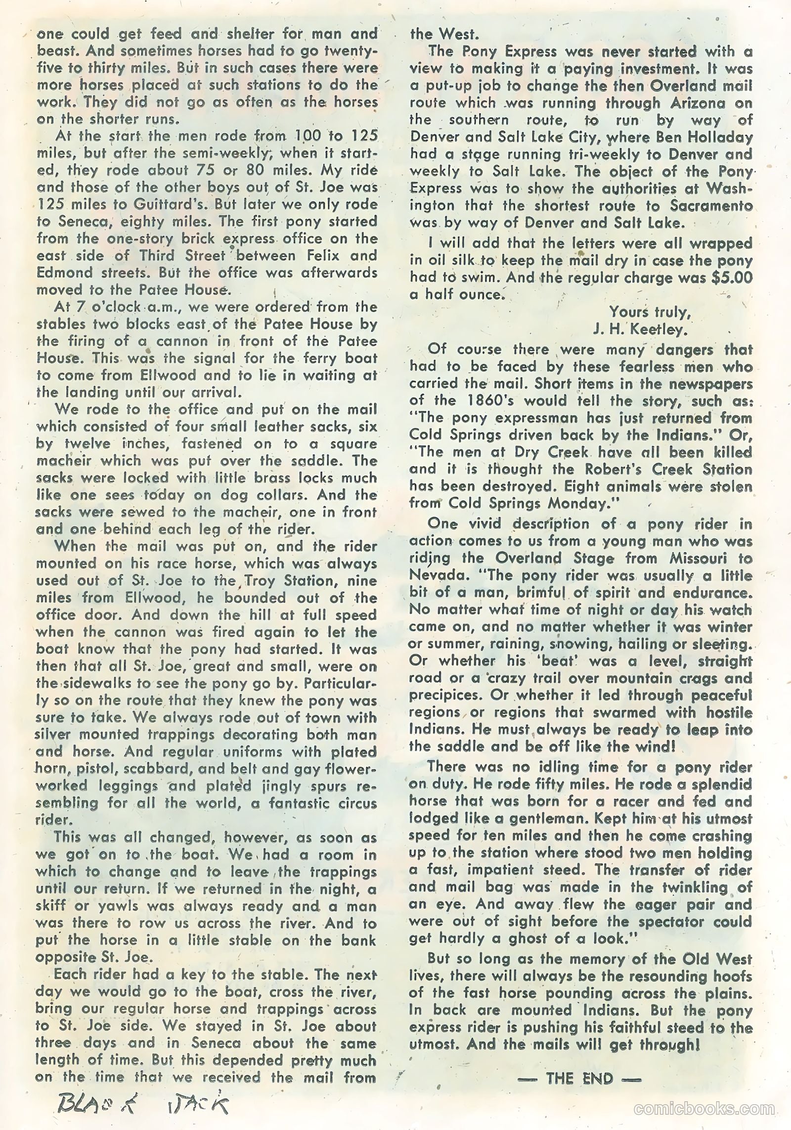 Rocky Lane's Black Jack #21 — page 21 of 36