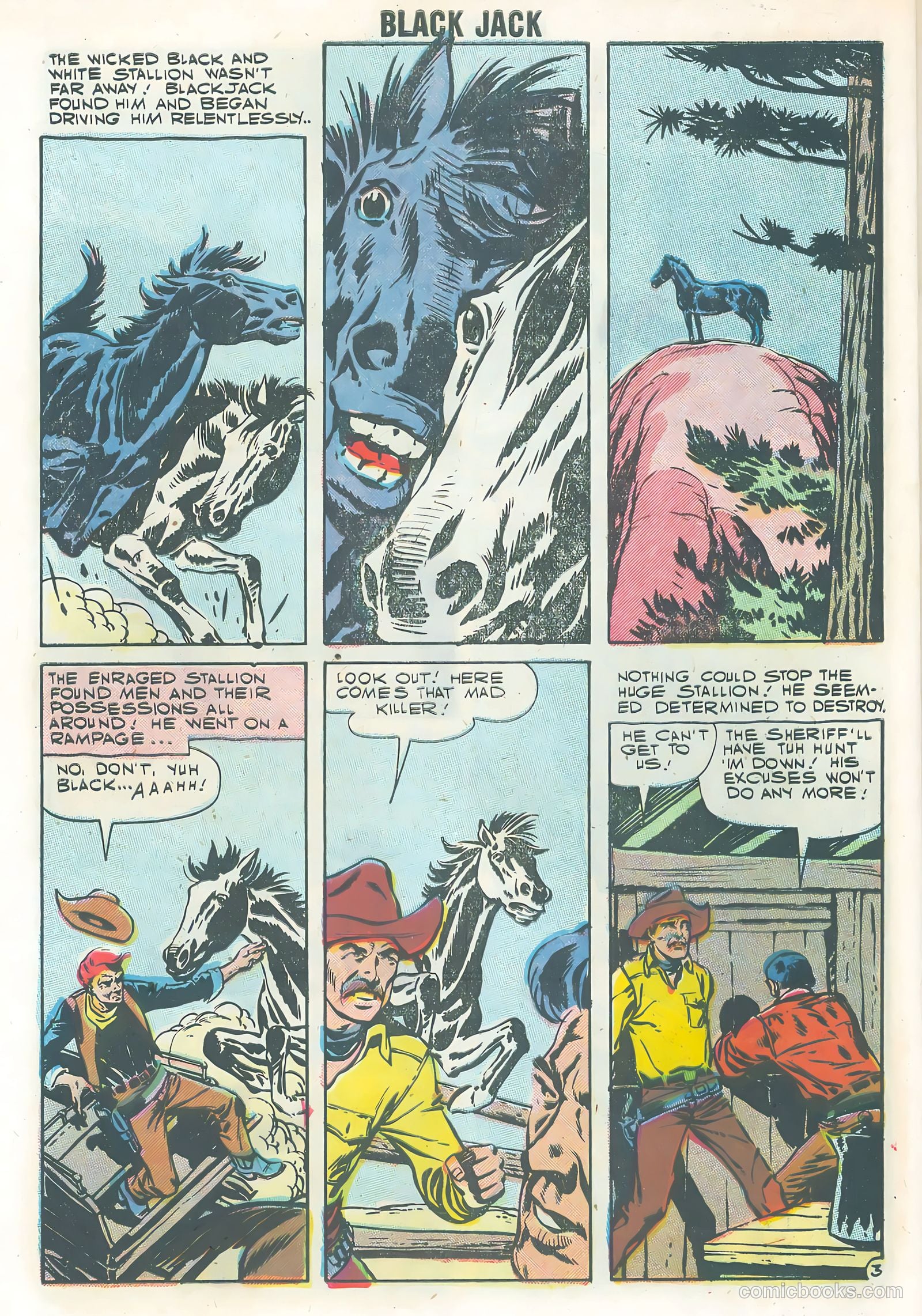 Rocky Lane's Black Jack #21 — page 30 of 36