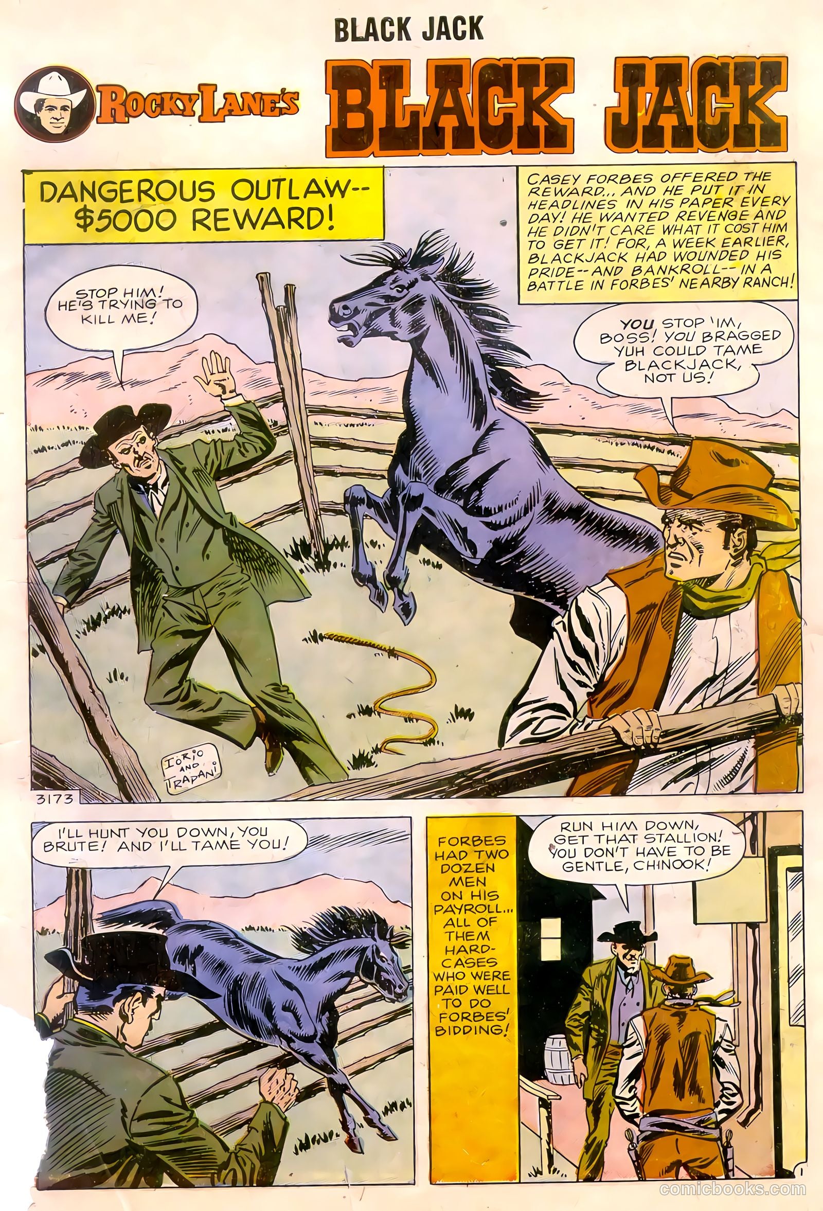 Rocky Lane's Black Jack #22 — page 3 of 66