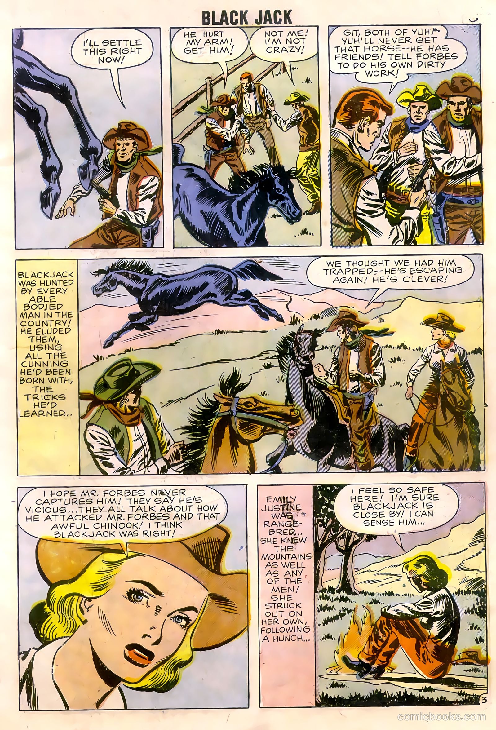 Rocky Lane's Black Jack #22 — page 5 of 66