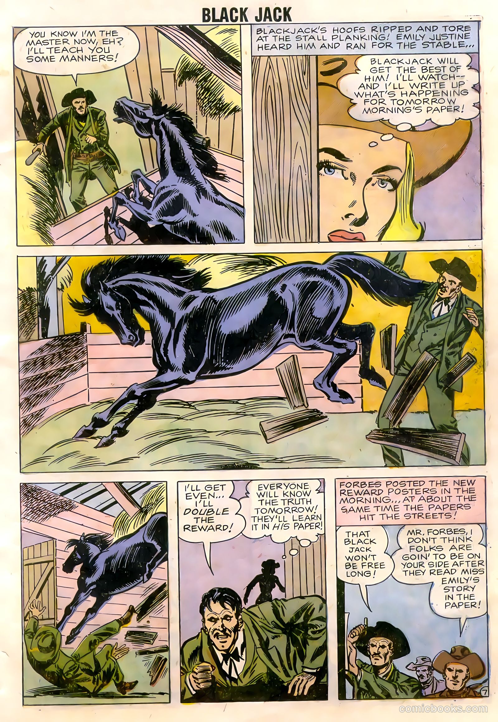 Rocky Lane's Black Jack #22 — page 9 of 66