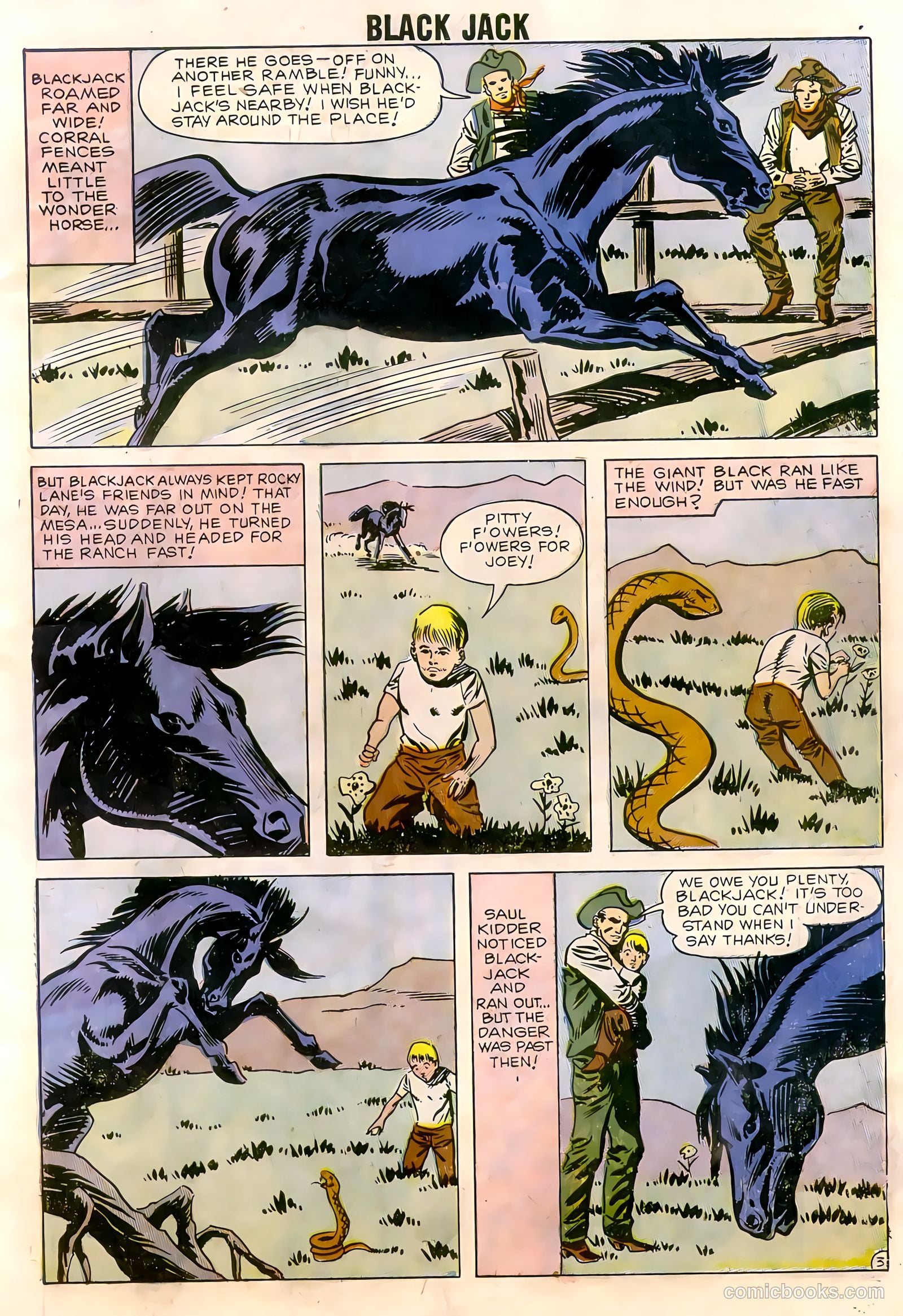 Rocky Lane's Black Jack #22 — page 13 of 66