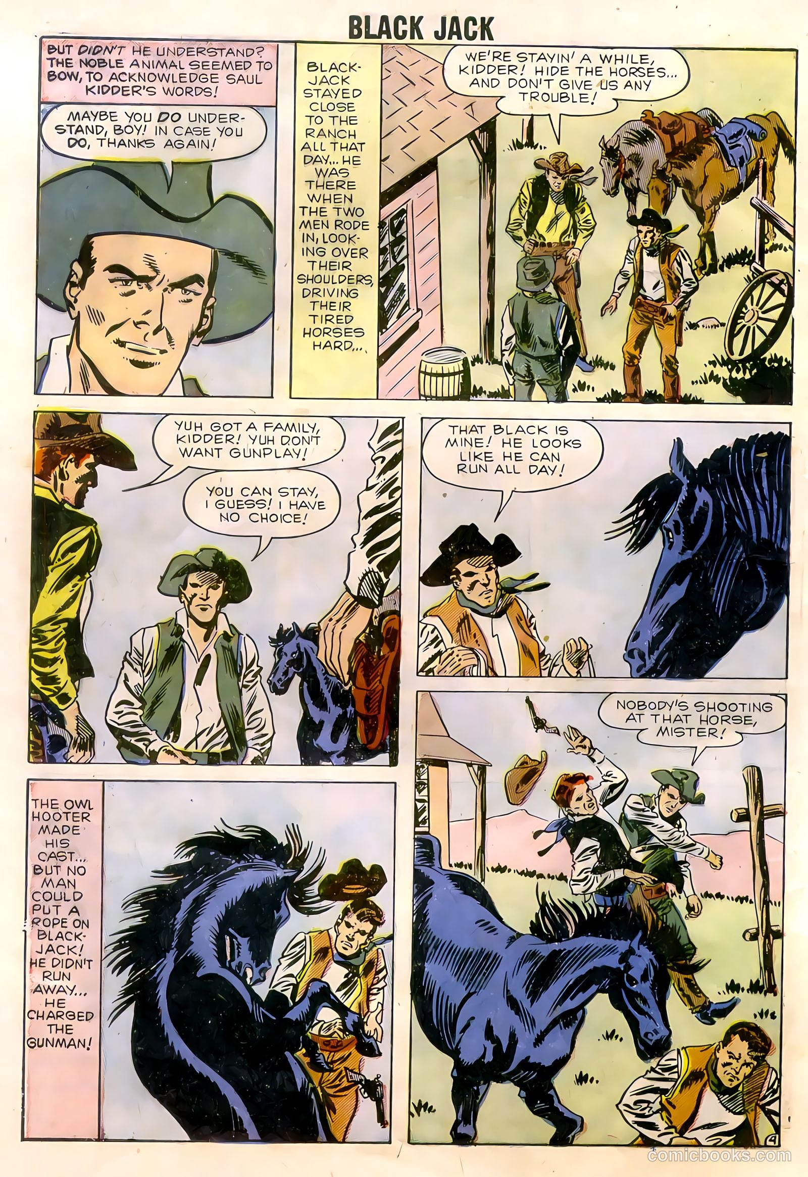Rocky Lane's Black Jack #22 — page 14 of 66